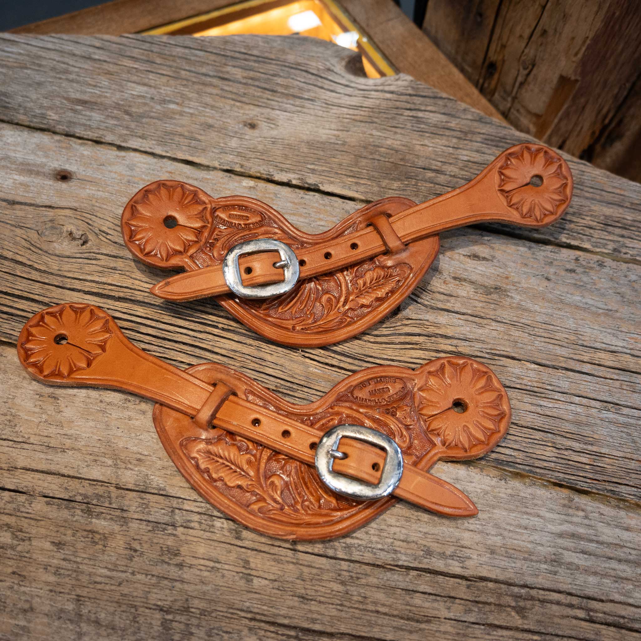 Bob Marrs Floral Spur Straps - Select Pattern 16-21 - Image 5