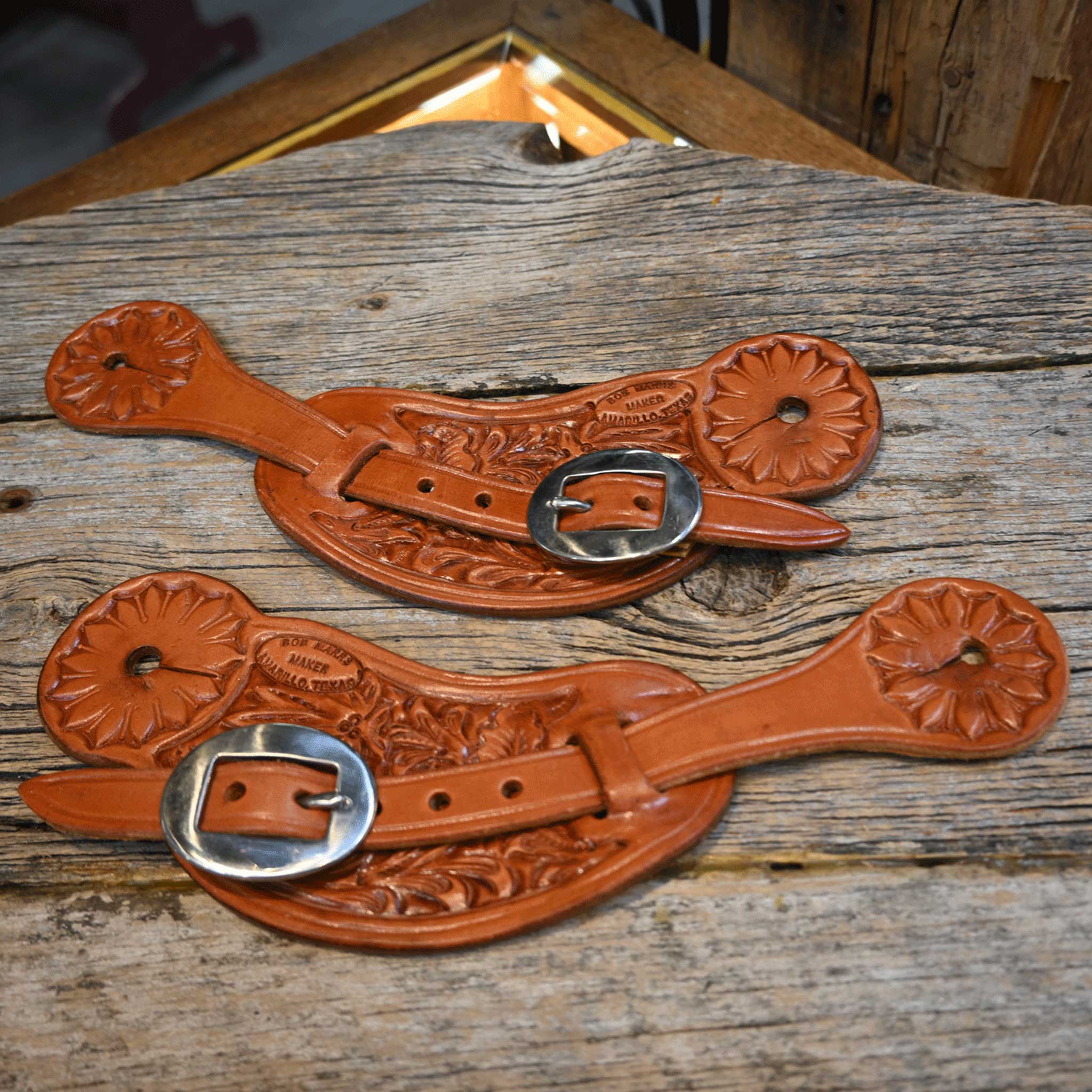 Bob Marrs Floral Spur Straps - Select Pattern 16-21 - Image 8