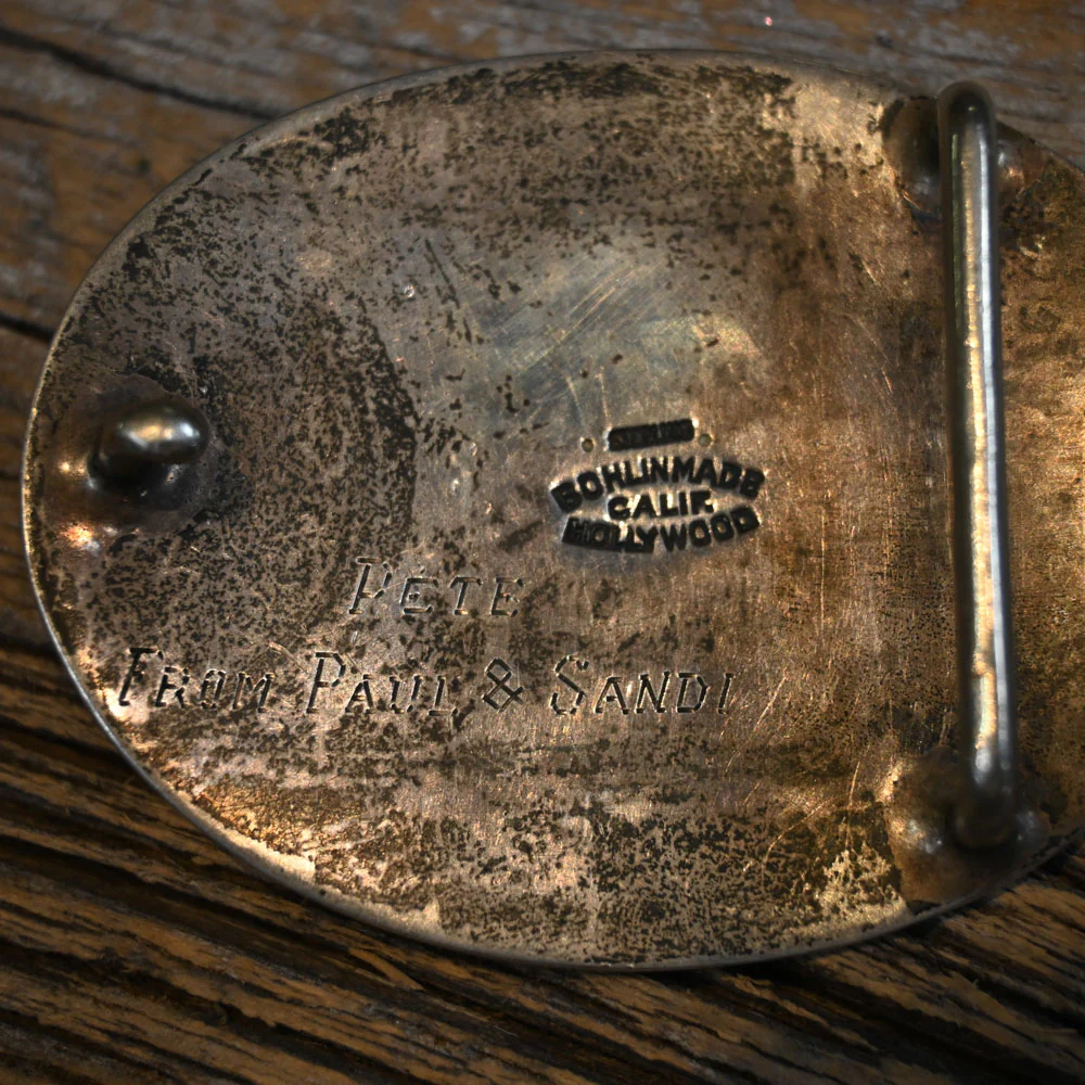 1940's Bohlin Bronc Rider Belt Buckle - Image 2