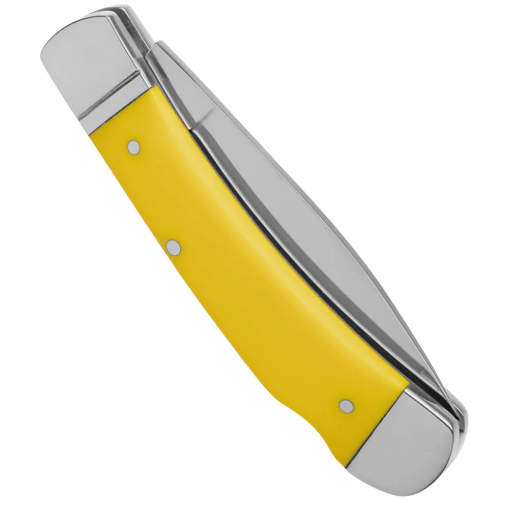 Böker Treebrand Lockback Yellow Delrin - Image 3