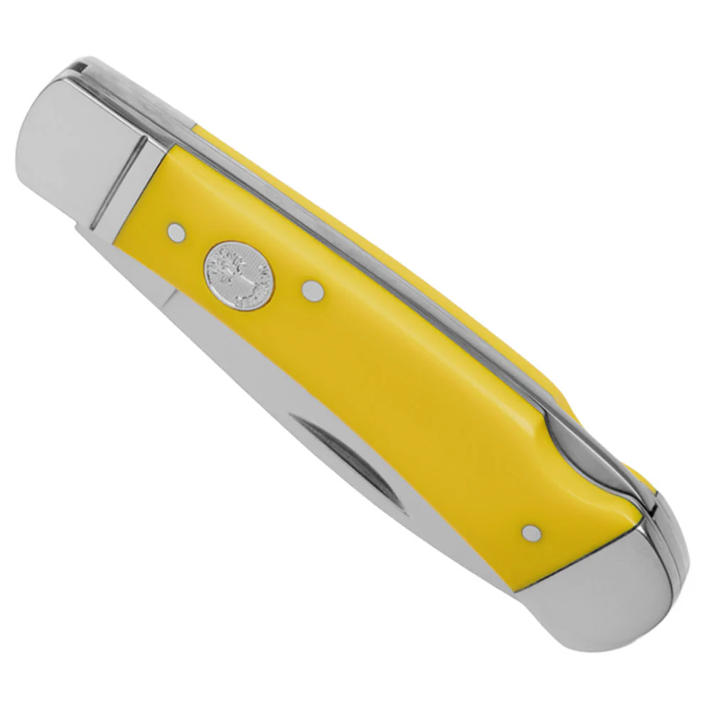 Böker Treebrand Lockback Yellow Delrin - Image 4