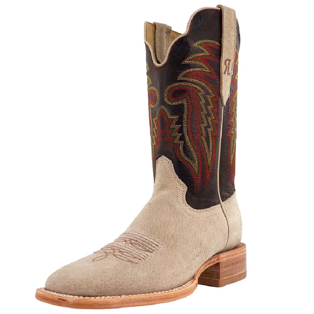 R. Watson Women's Bone Boar Square Toe Boot