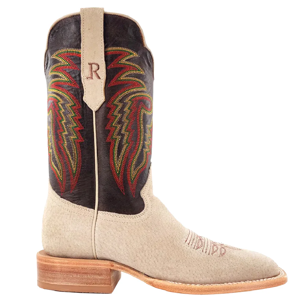 R. Watson Women's Bone Boar Square Toe Boot - Image 3