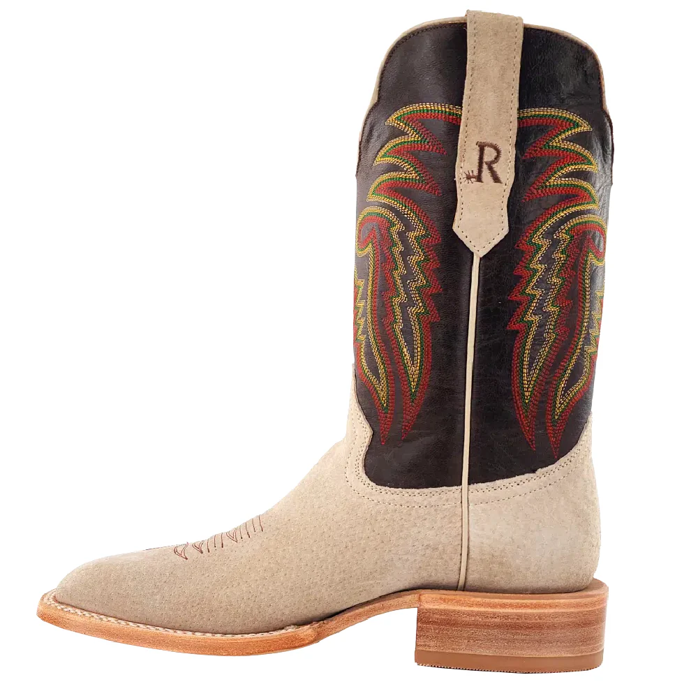 R. Watson Women's Bone Boar Square Toe Boot - Image 5