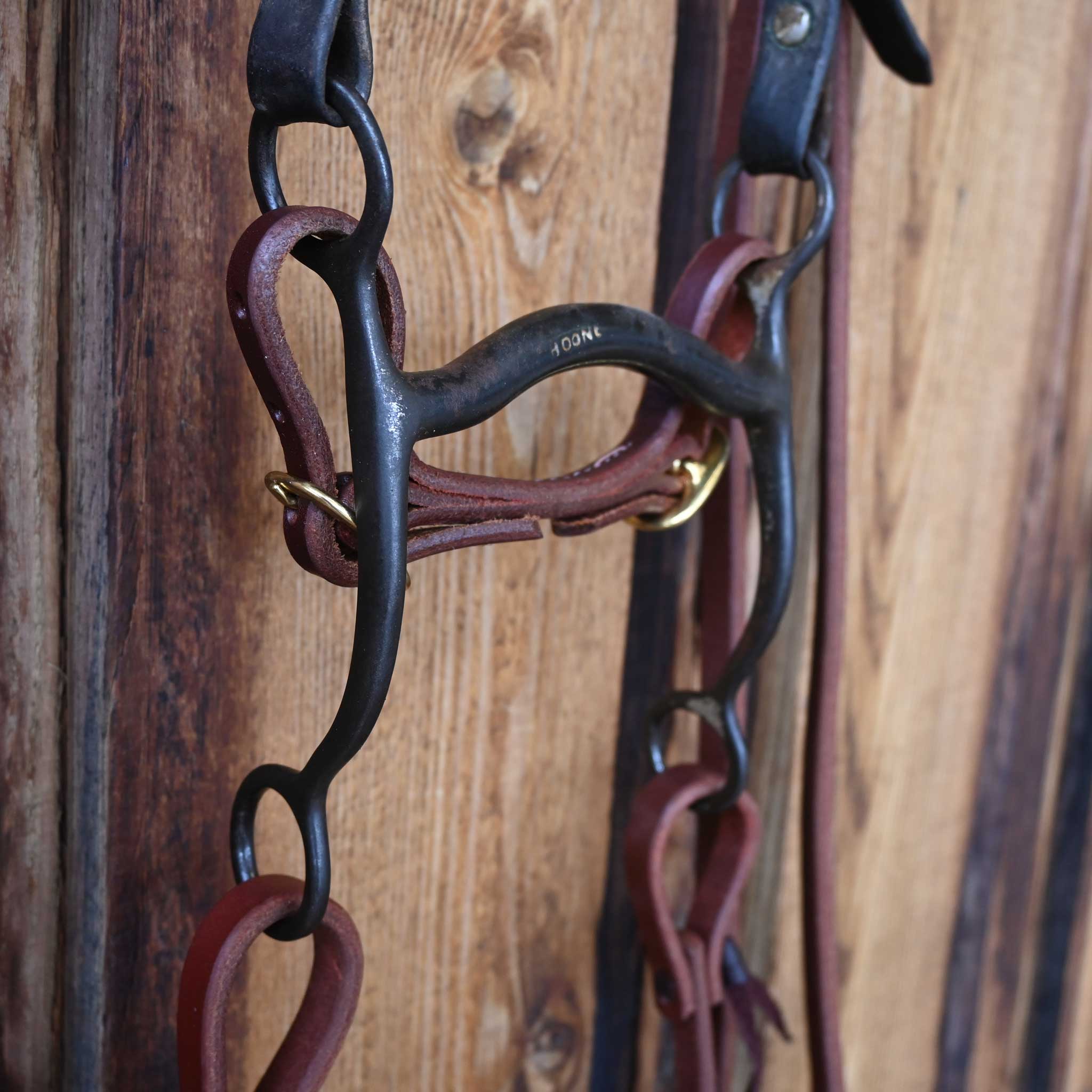 Boone Solid Port Bridle Rig w/Single Ear Headstall