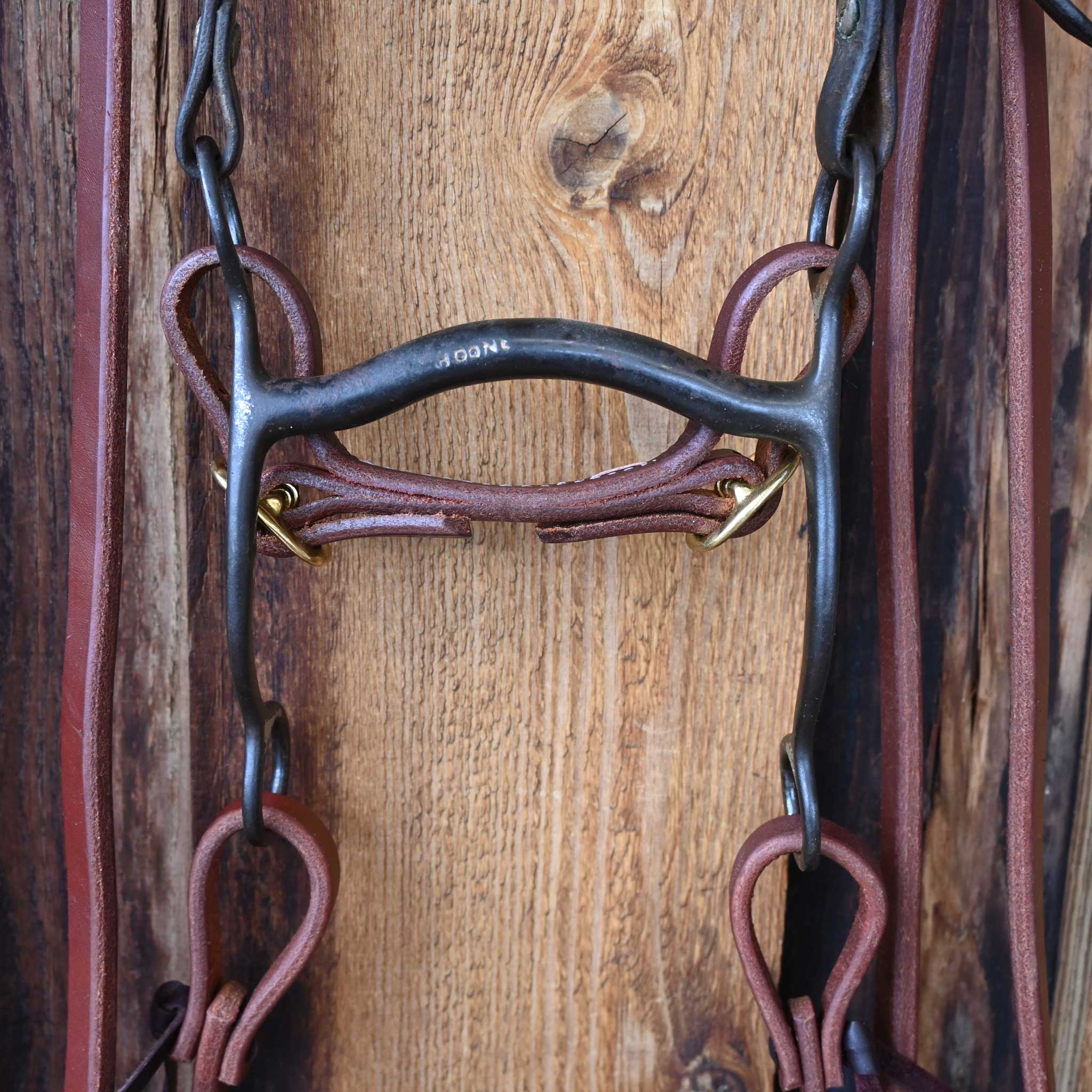 Boone Solid Port Bridle Rig w/Single Ear Headstall - Image 2