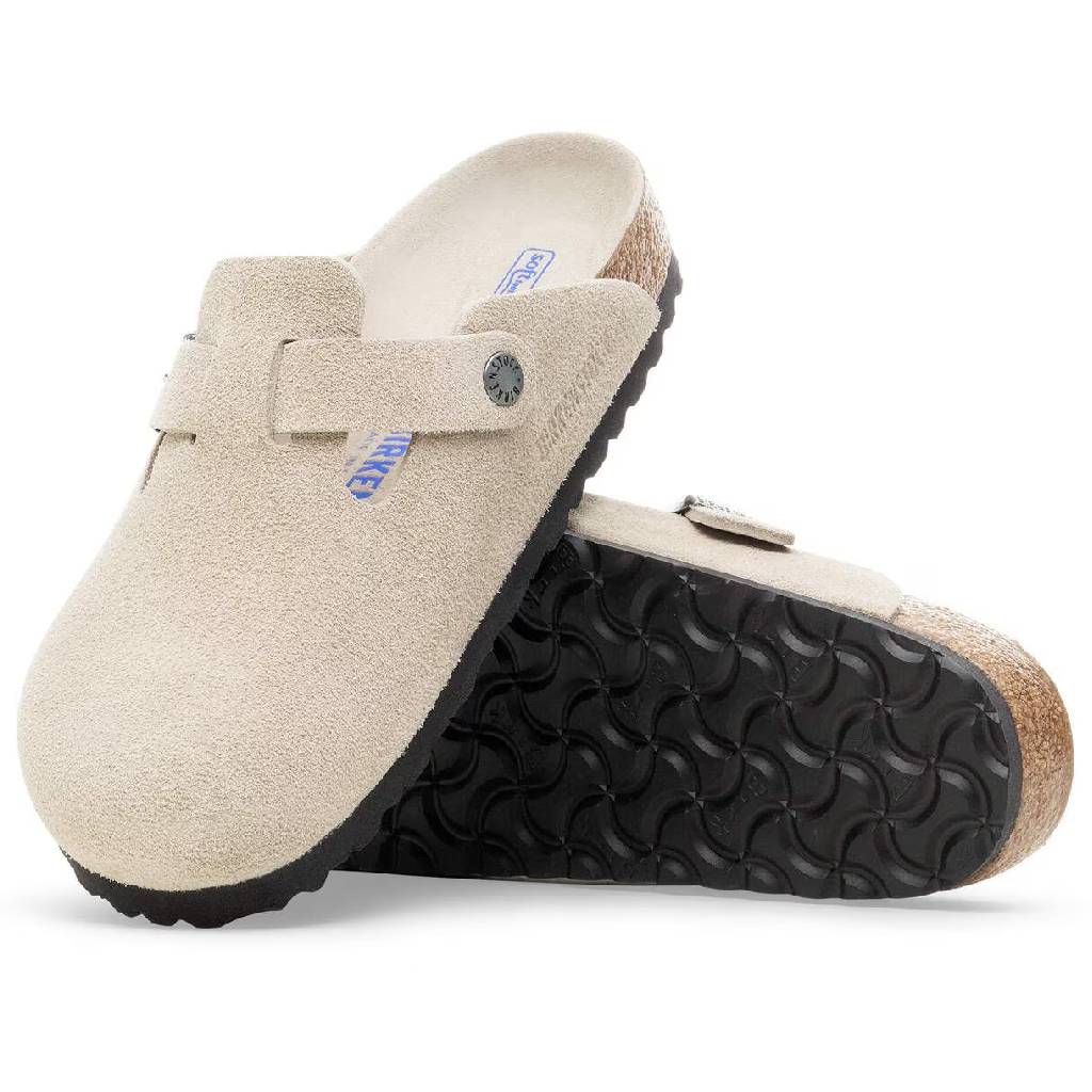 Birkenstock Soft Footbed Boston - Oyster Tonal - Image 2