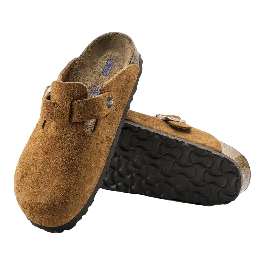 Birkenstock Boston Soft Footbed - Suede Leather Mink - Image 2