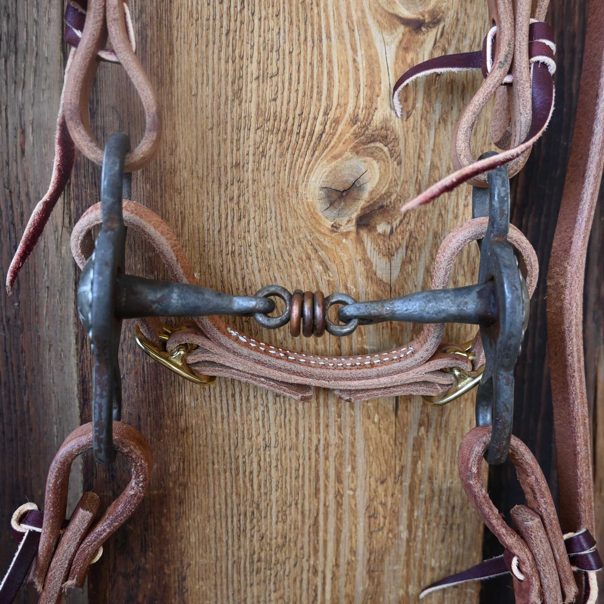 Brad Booze Dogbone Bridle Rig w/Single Ear Headstall - Image 2