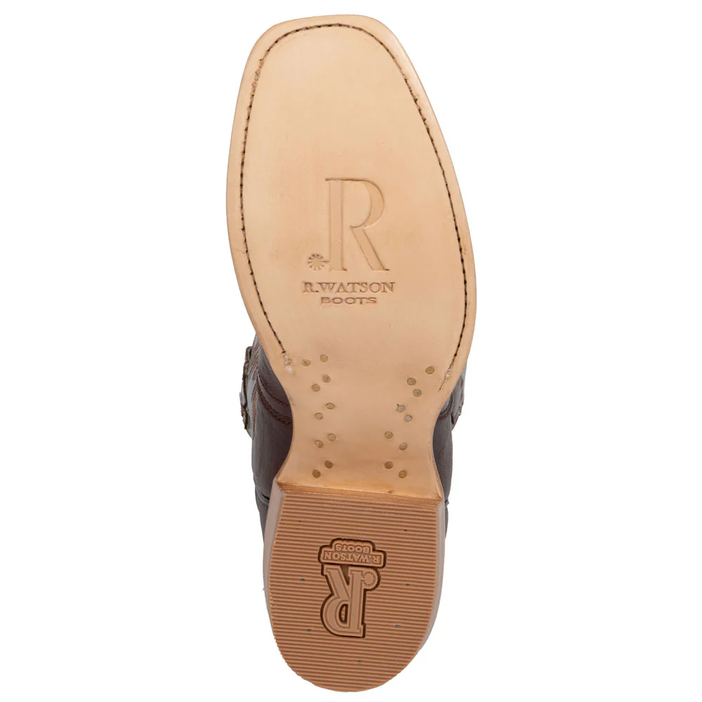 R. Watson Women's Brass Goat Cutter Toe Boot - Image 4