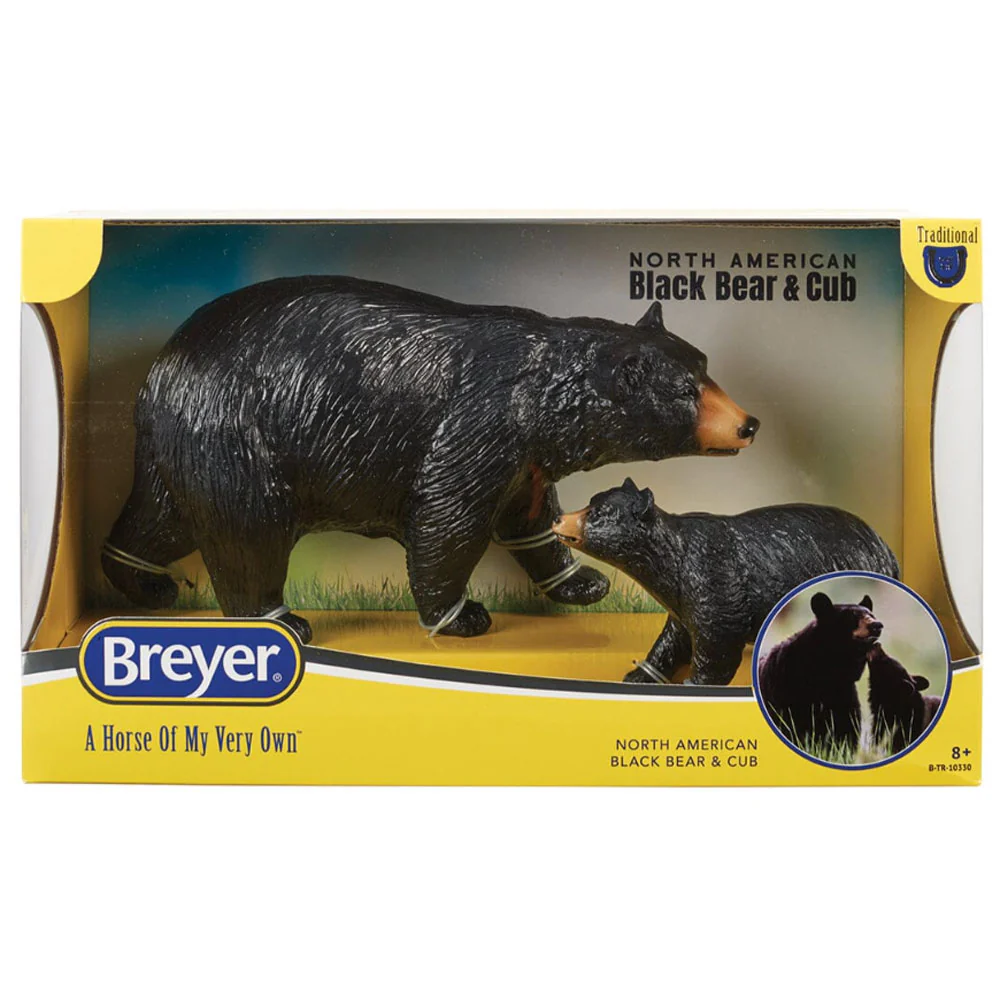 Breyer Black Bear and Cub Set - Image 5
