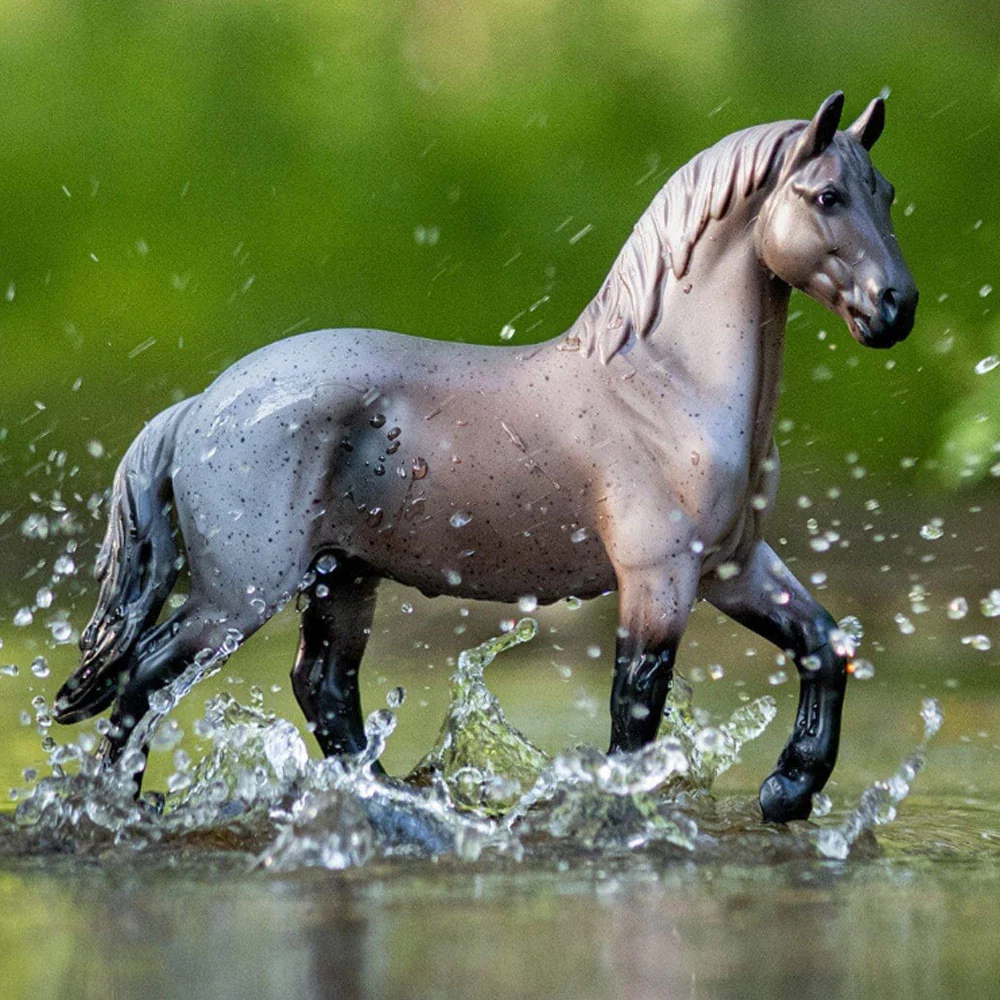Breyer Blue Roan Brabant - Image 2