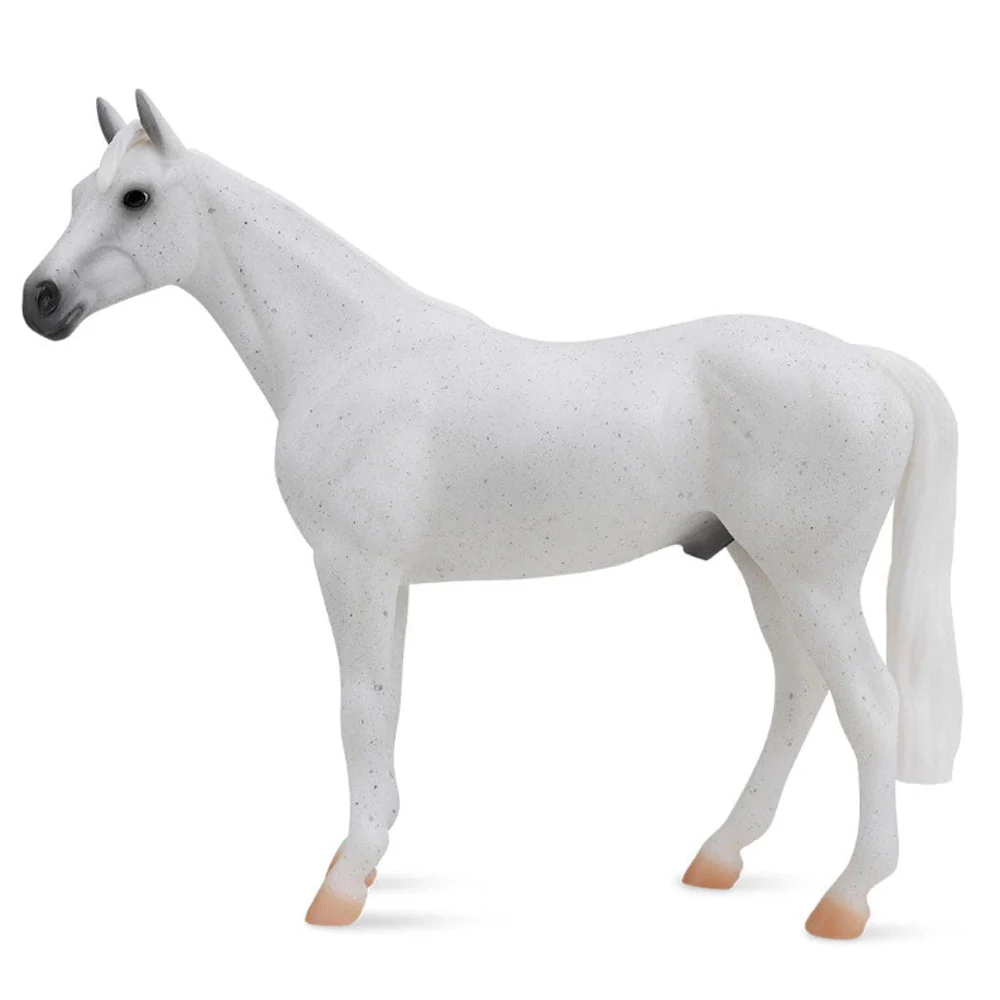 Breyer Fleabitten Grey Thoroughbred