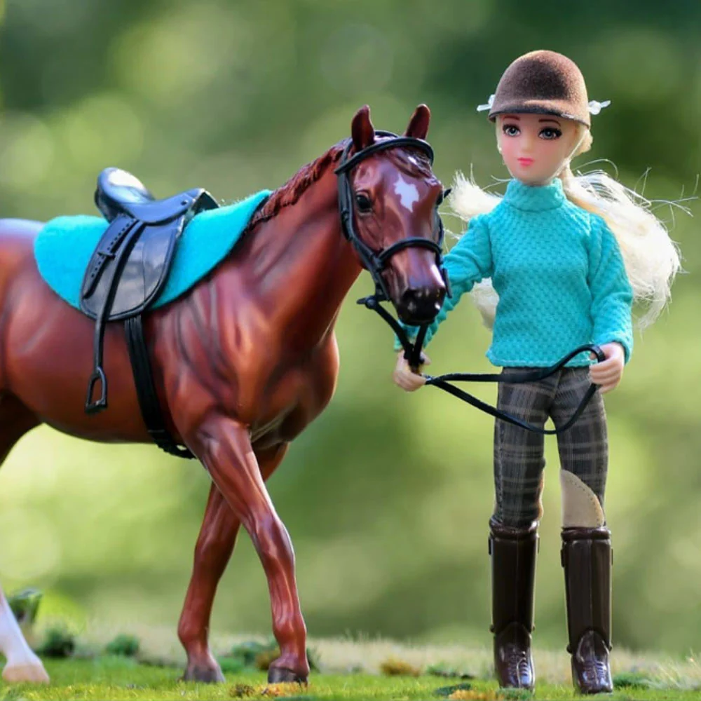 Breyer Heather | English Rider with Tack - Image 2