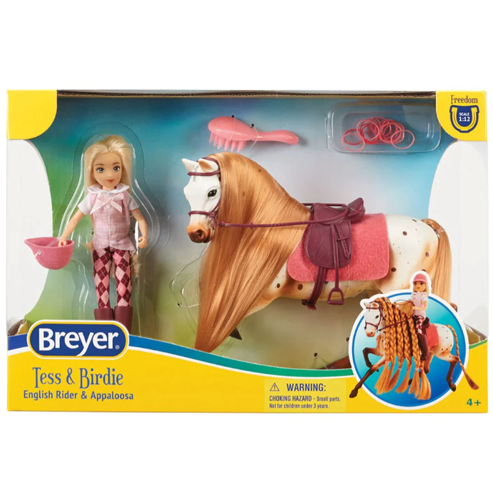Breyer Tess & Birdie | English Rider with Horse - Image 5