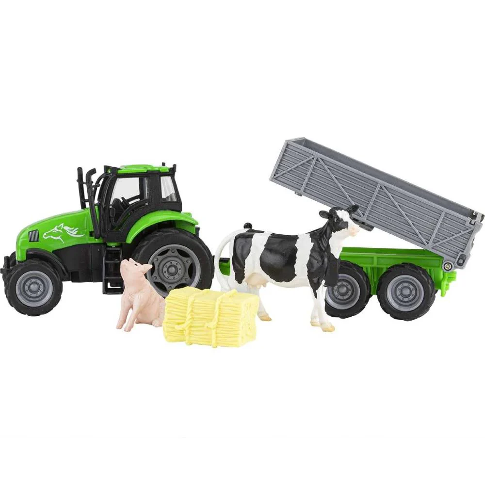 Breyer Farms™ Tractor and Tag-A-Long Wagon