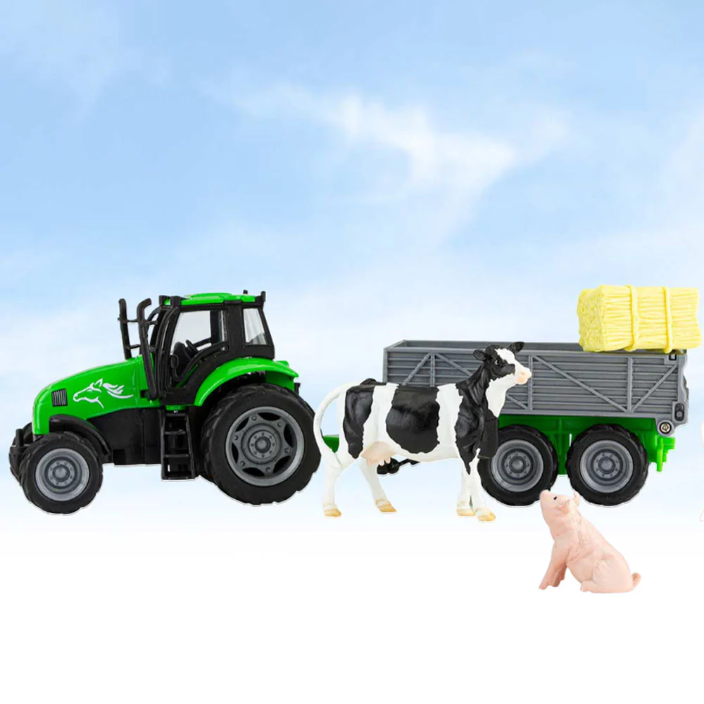 Breyer Farms™ Tractor and Tag-A-Long Wagon - Image 2