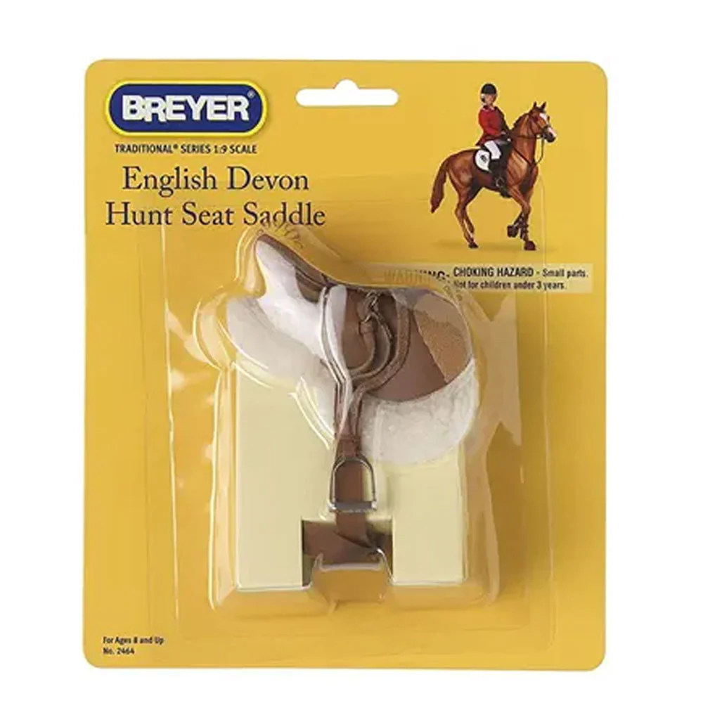 Breyer English Devon Hunt Seat Saddle - Image 3