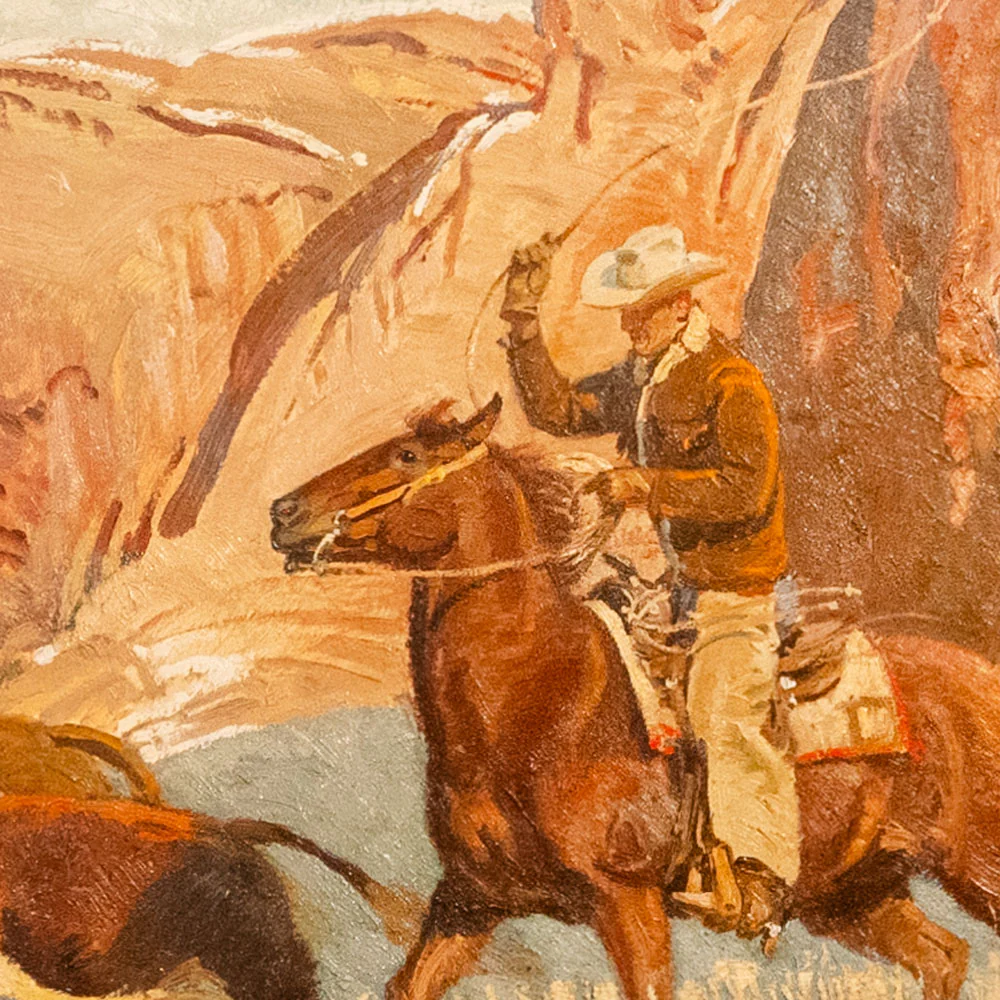 Bringing Them Out a Bueyeros Messa By Robert Lougheed - Image 2