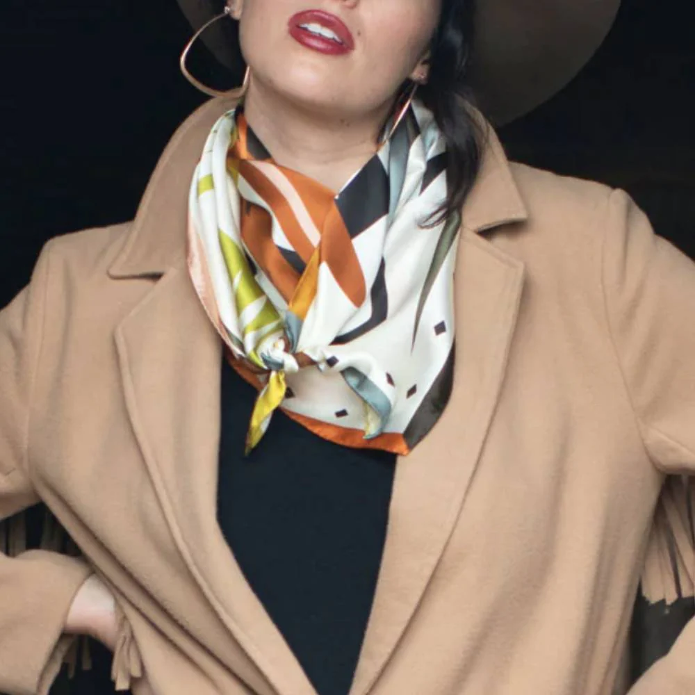 Fringe Scarves "Bronco Buster" Long Wild Rag - Image 3