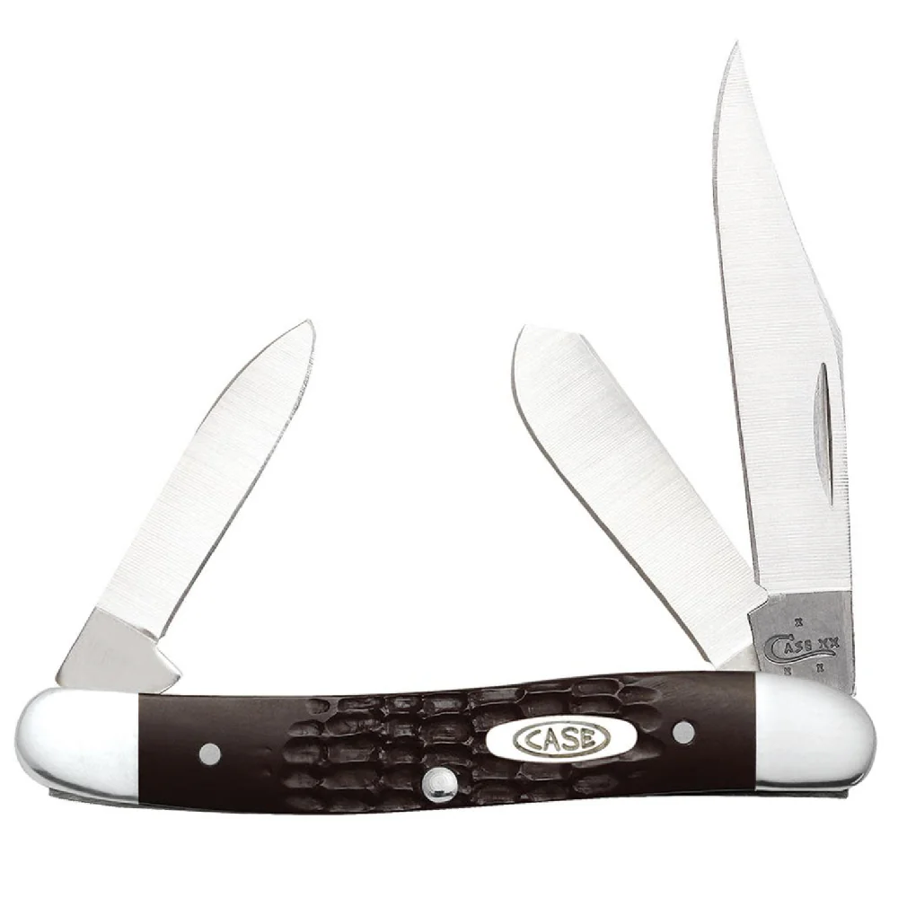 Case Brown Synthetic Jig Medium Stockman