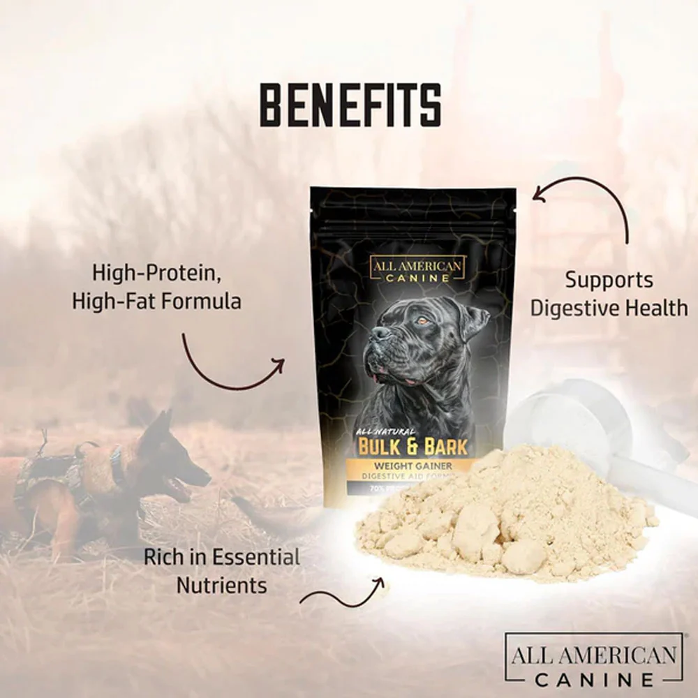 Bulk & Bark Weight Gainer + Digestive Aid Food Topper - Image 4