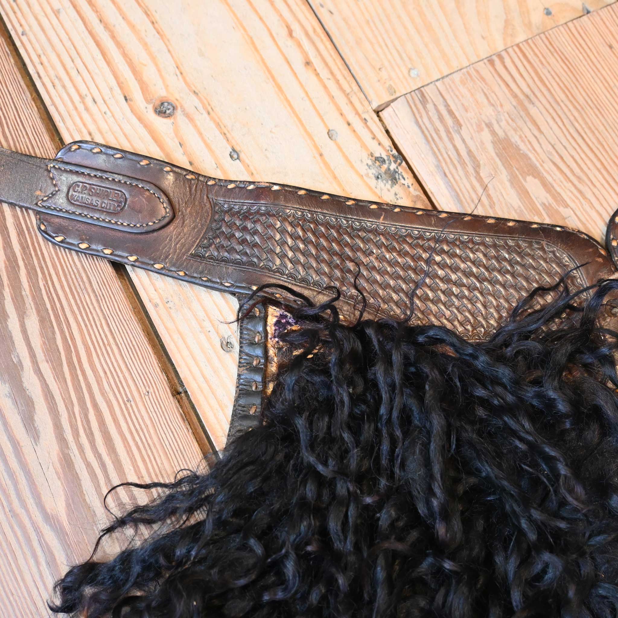 C.P. Shipley Vintage  Angora Woolie Chaps - Image 2
