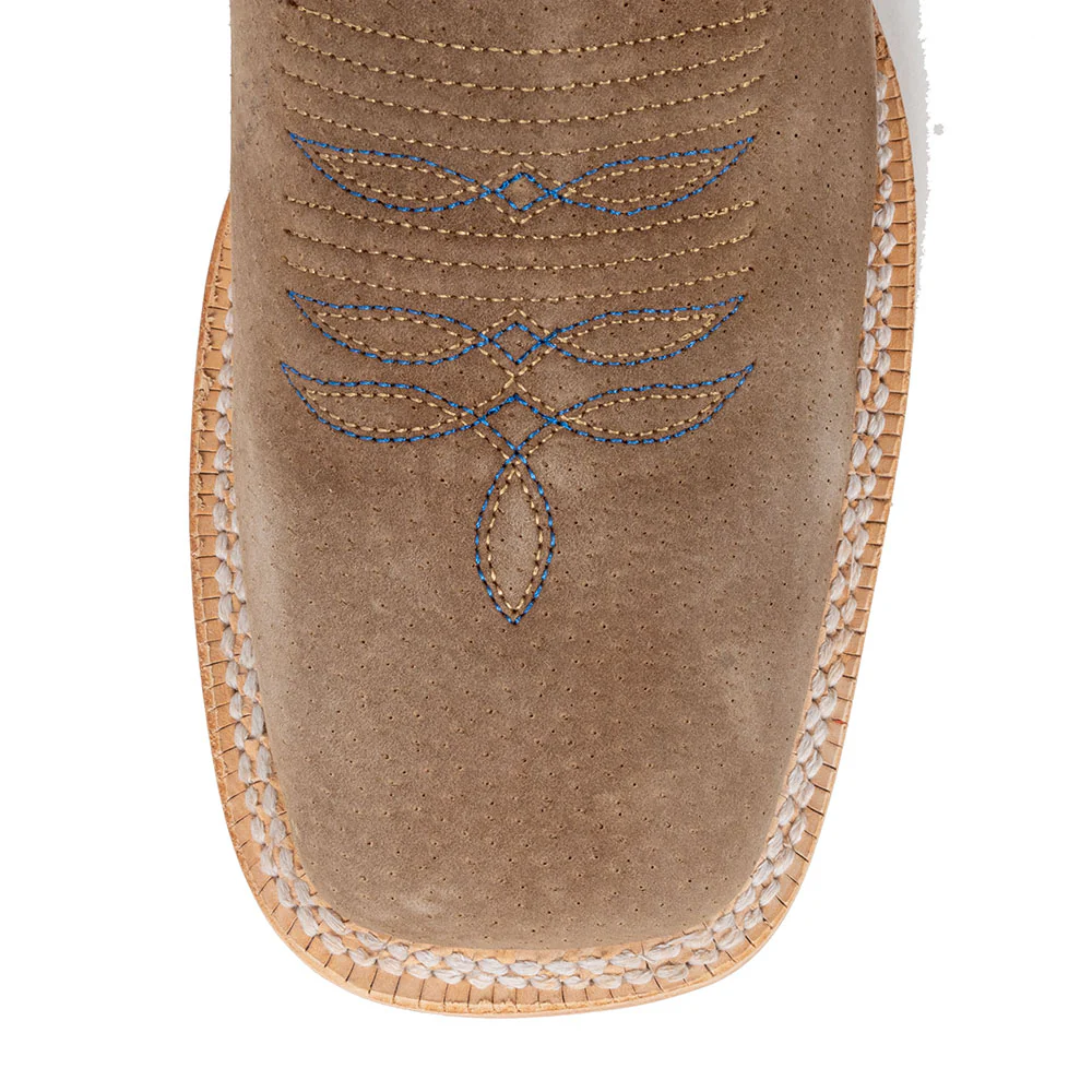 R. Watson Women's Cafe Boar Square Toe Boot - Image 3