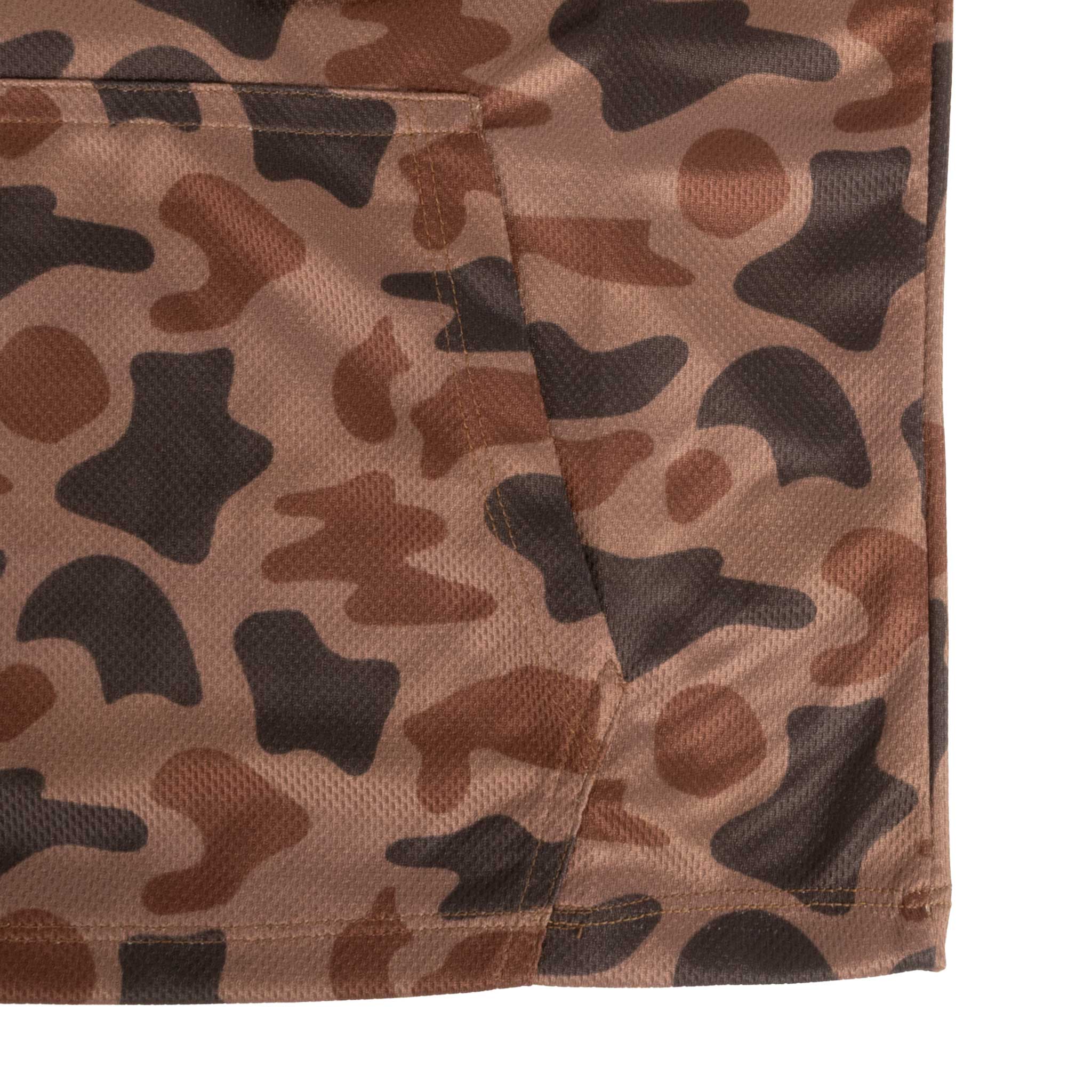 Rock & Roll Denim Men's Camo Performance Mesh Hoodie - FINAL SALE - Image 3