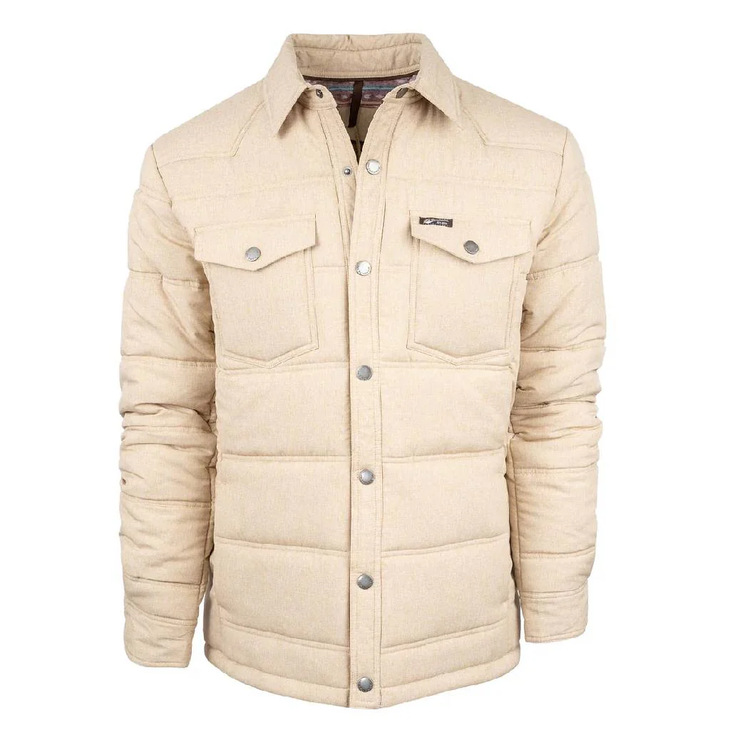 STS Ranchwear Men's Canyon Cotton Jacquard Shell Jacket