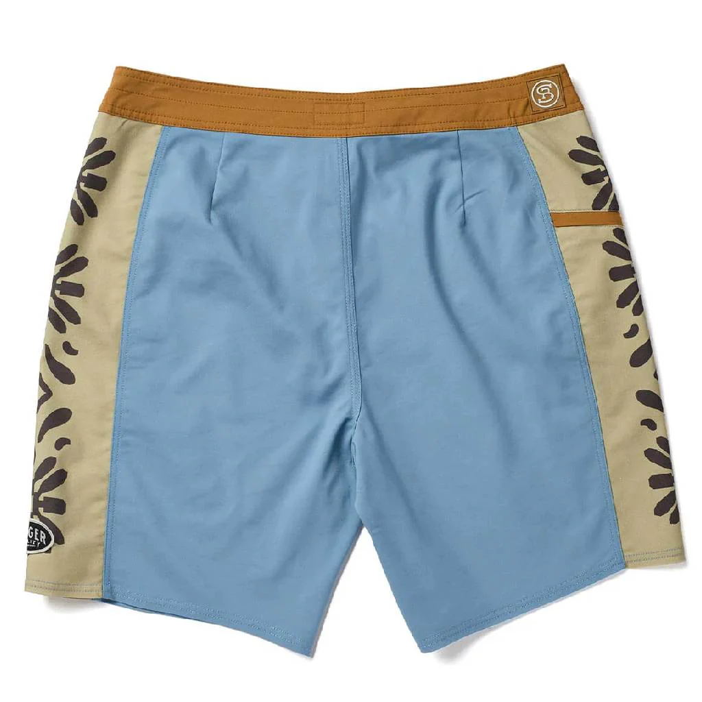 Seager Capo Panel Faded Denim Boardshort - Image 2