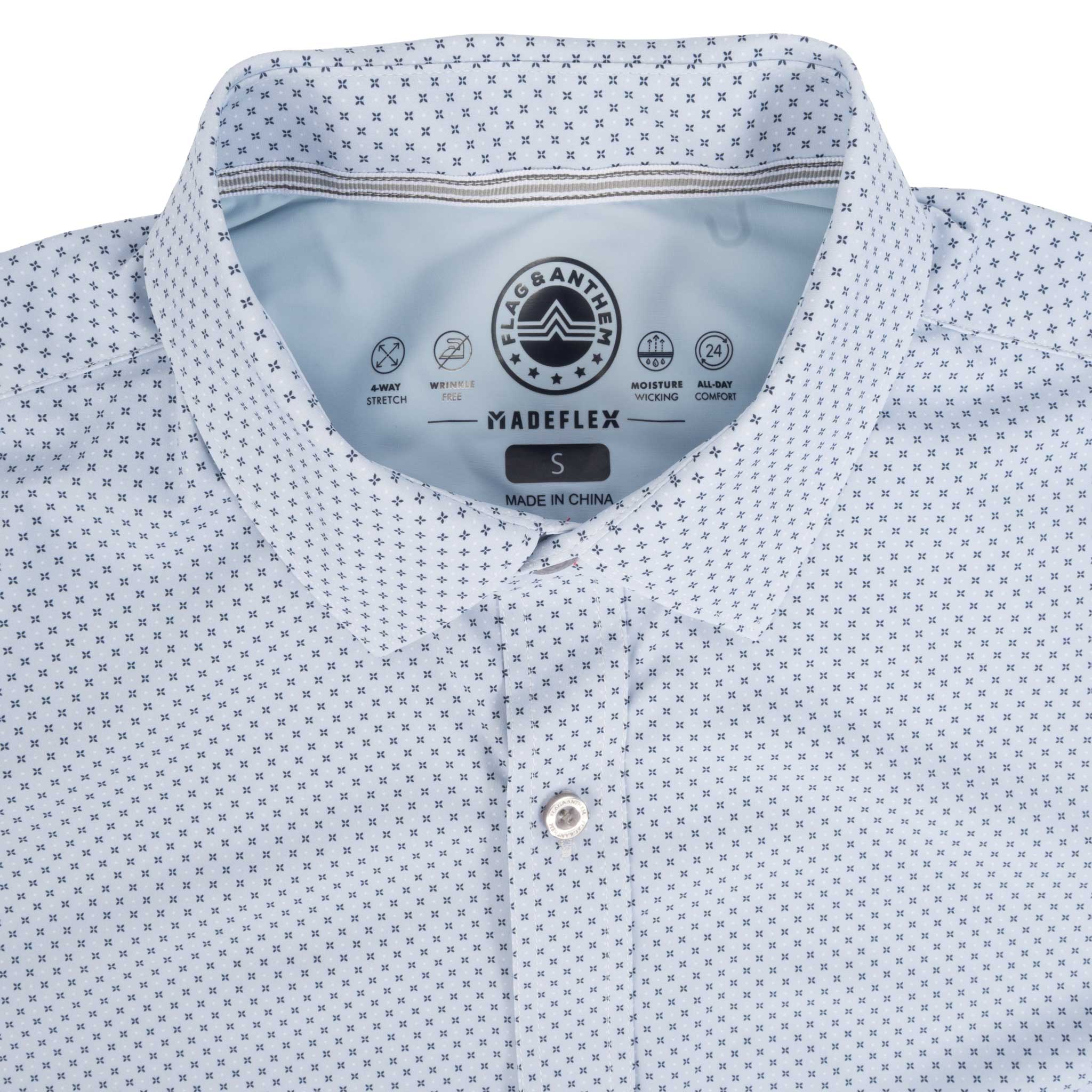 Flag & Anthem Men's Light Blue Carlisle Journey Shirt - Image 3