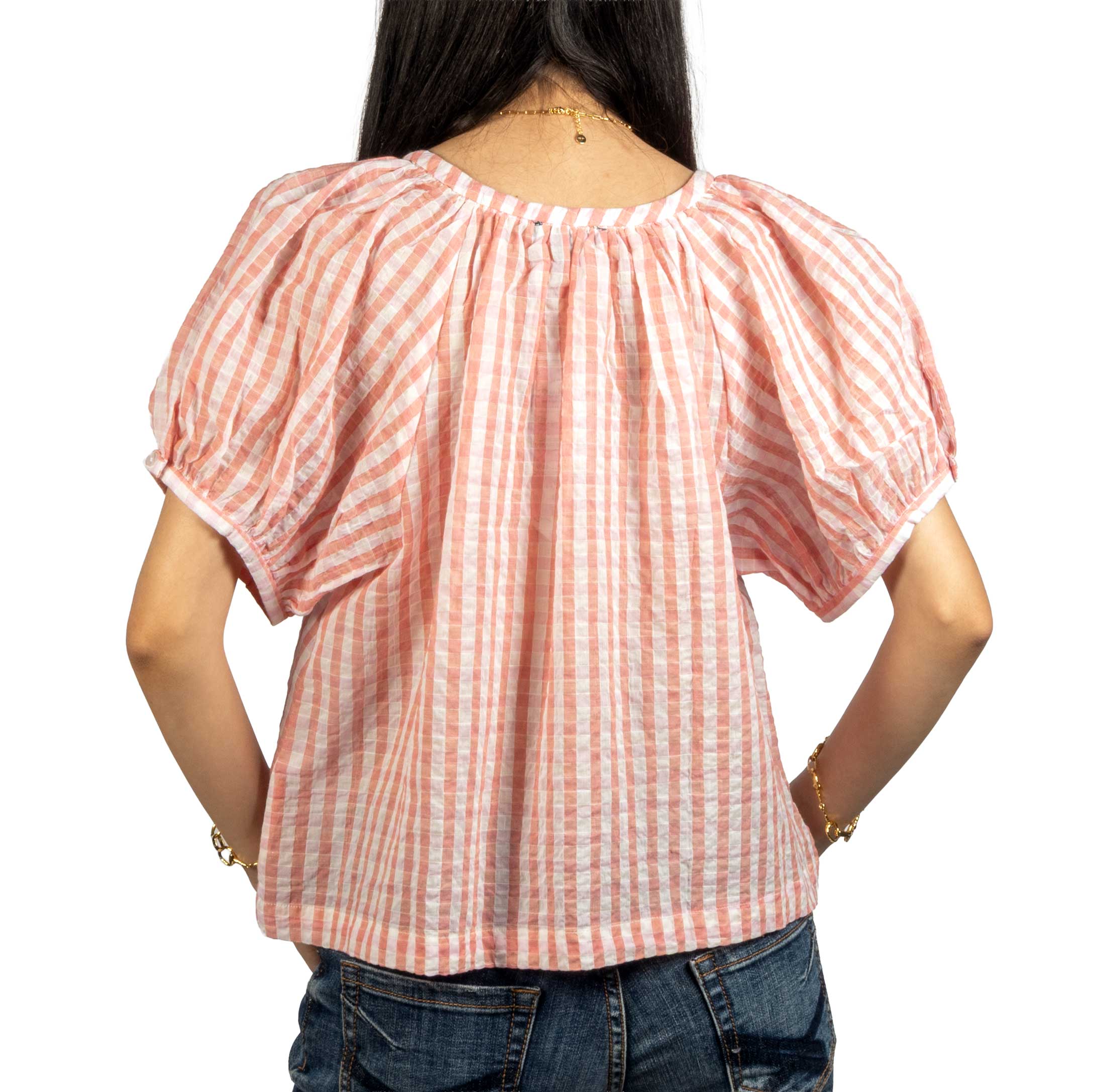Flag & Anthem Women's Carolina Pucker Peasant Top - Image 2