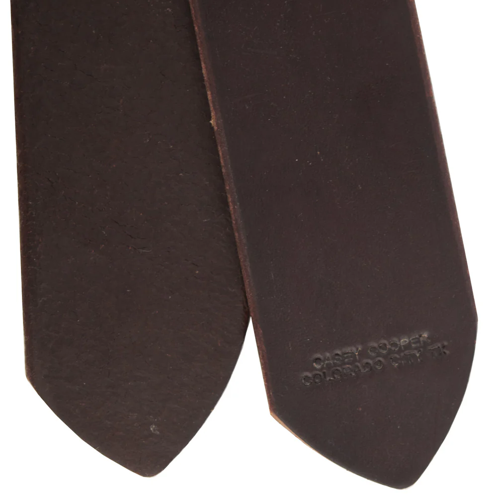 Casey Cooper 60" Half Breed Latigo Strap - Image 2