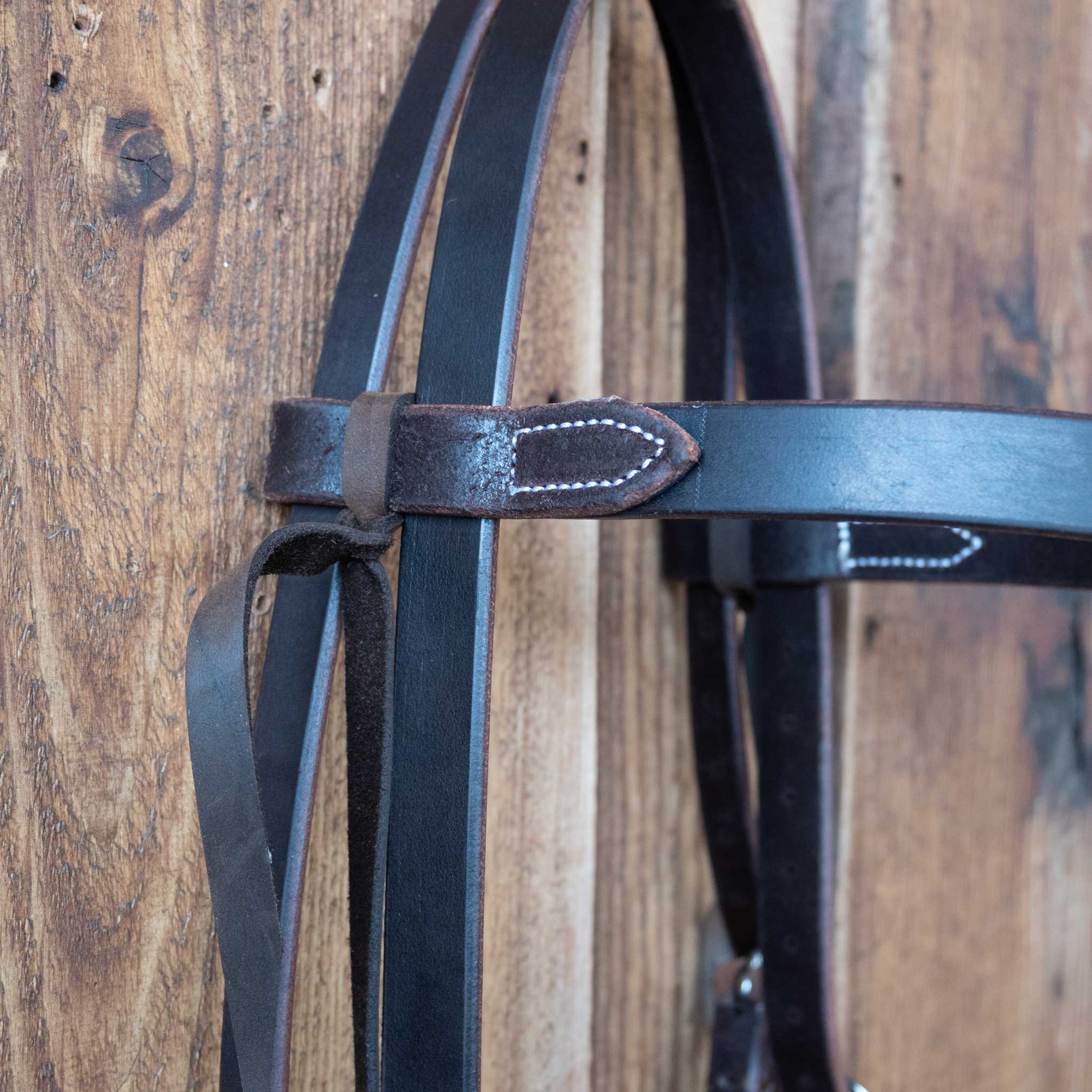 Casey Tew Dark Oiled Browband Headstall - Image 3