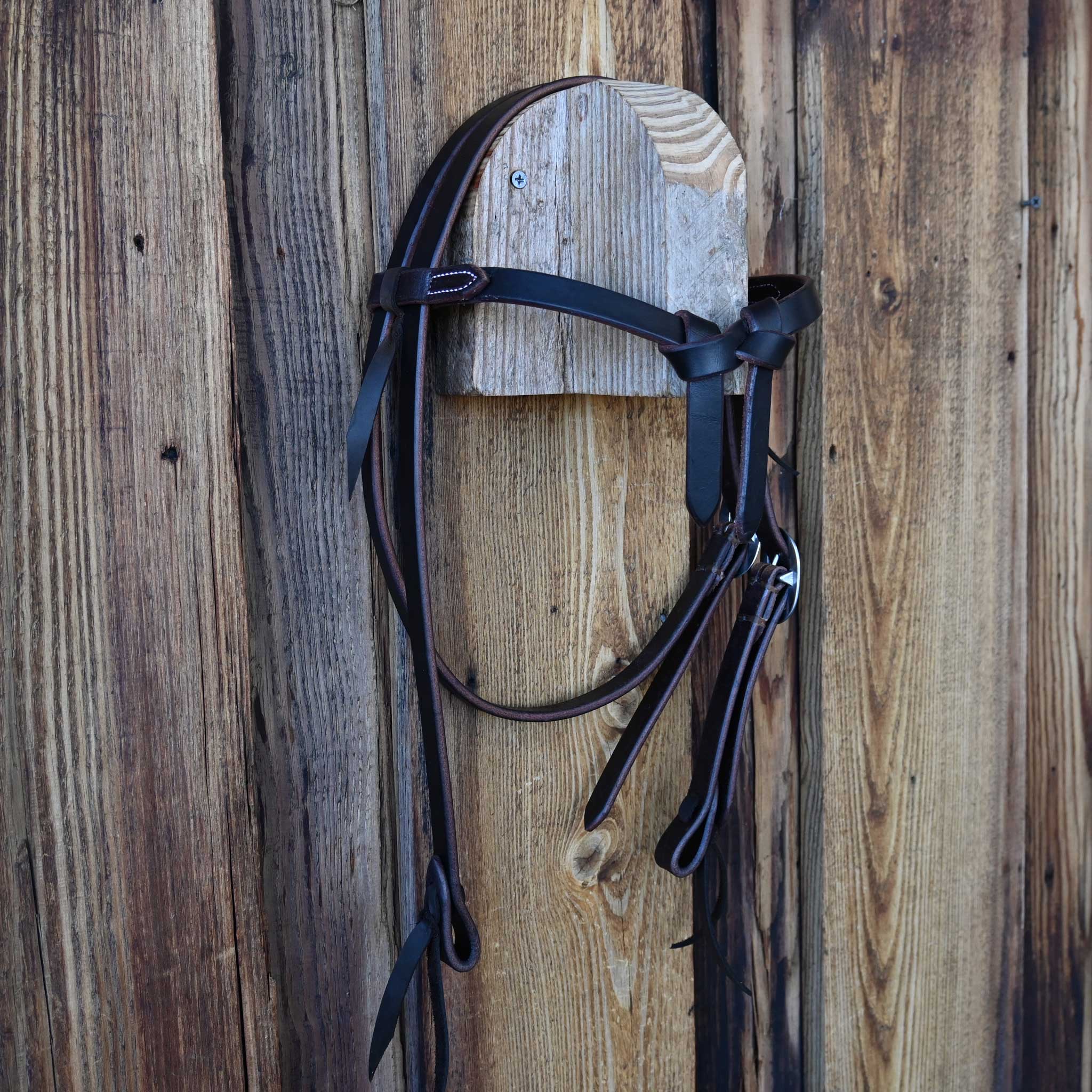 Casey Tew Dark Oil Futurity Headstall - Image 3