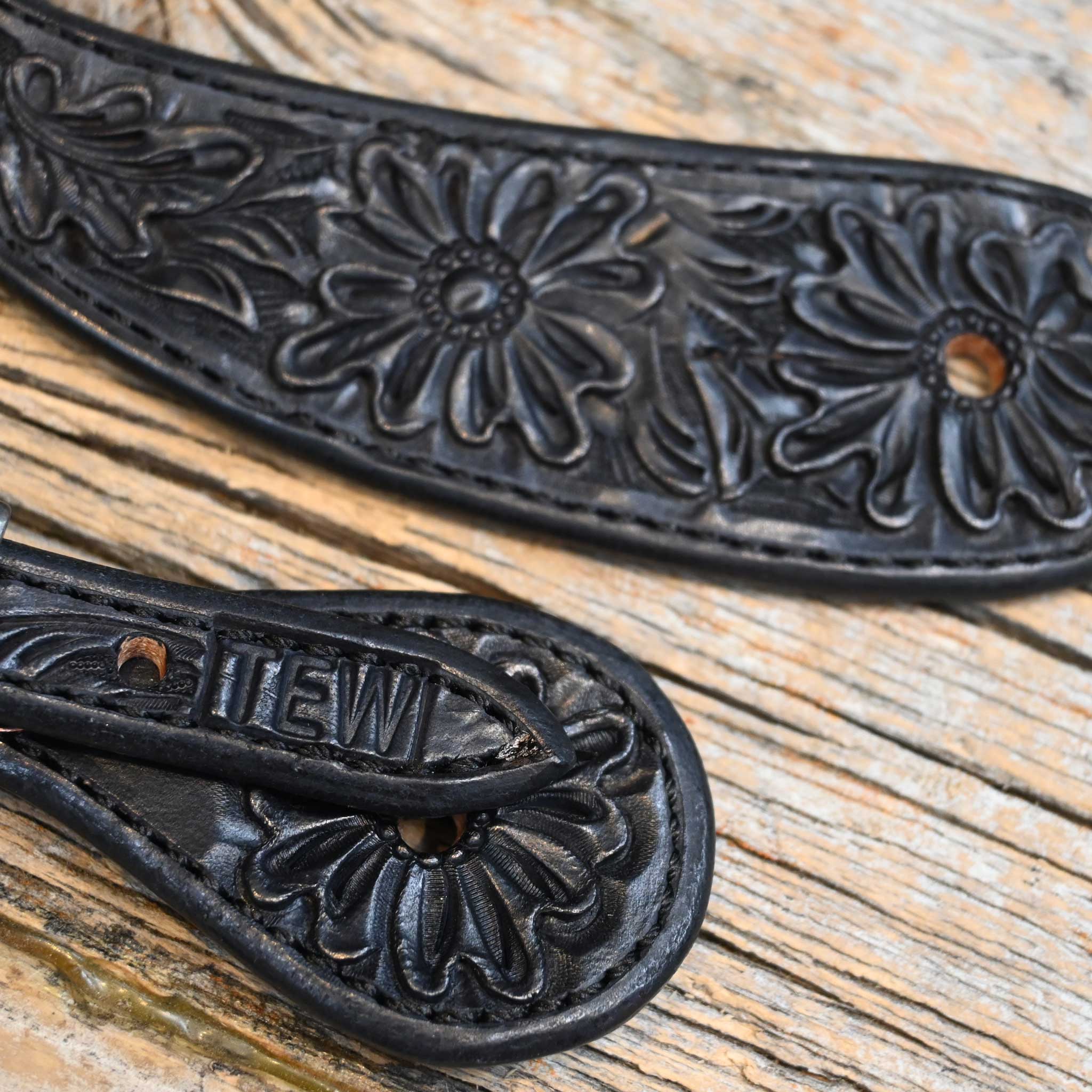Casey Tew Medium Spur Straps w/ Kerry Kelley Buckles - Image 3