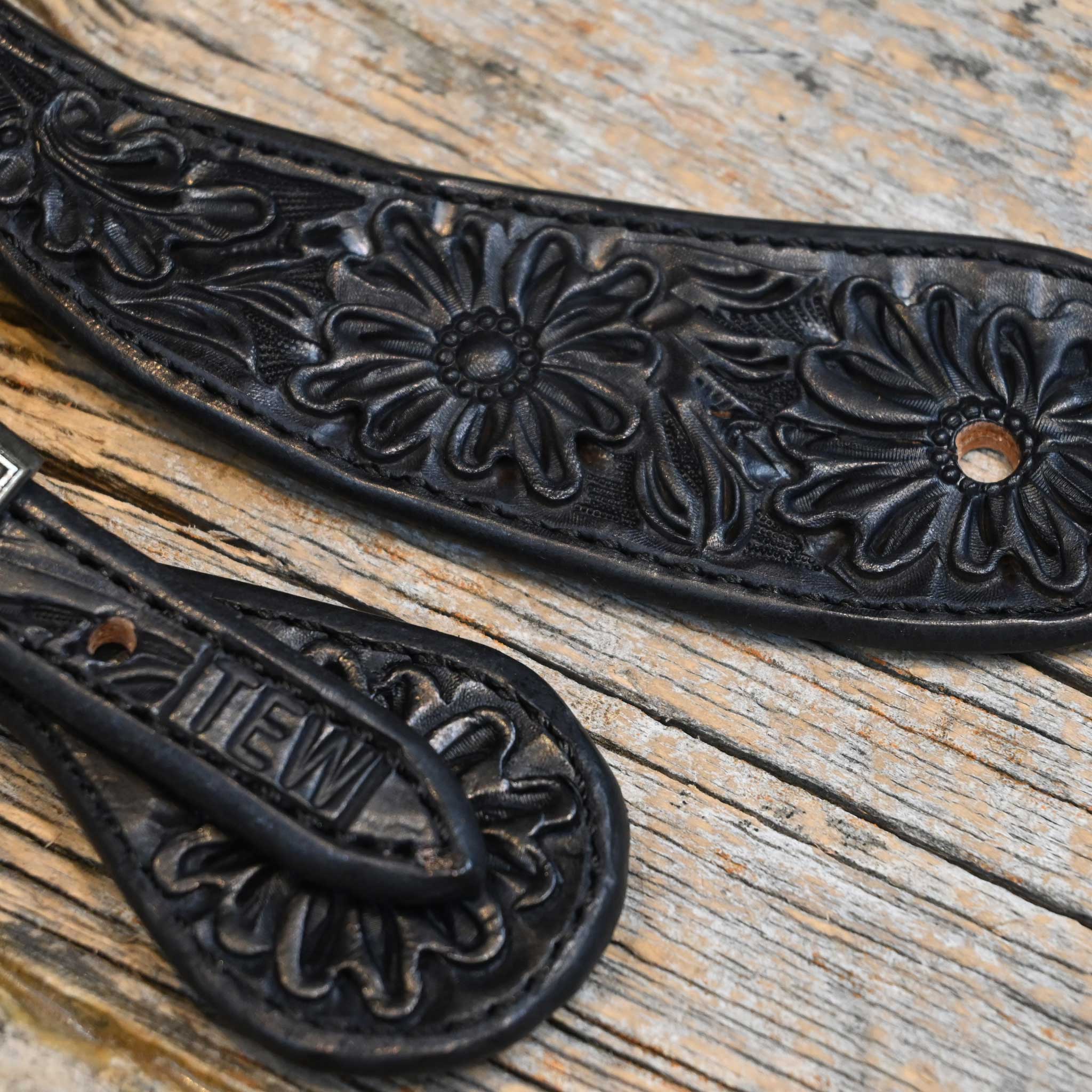 Casey Tew Medium Spur Straps w/ Kerry Kelley Buckles - Image 3