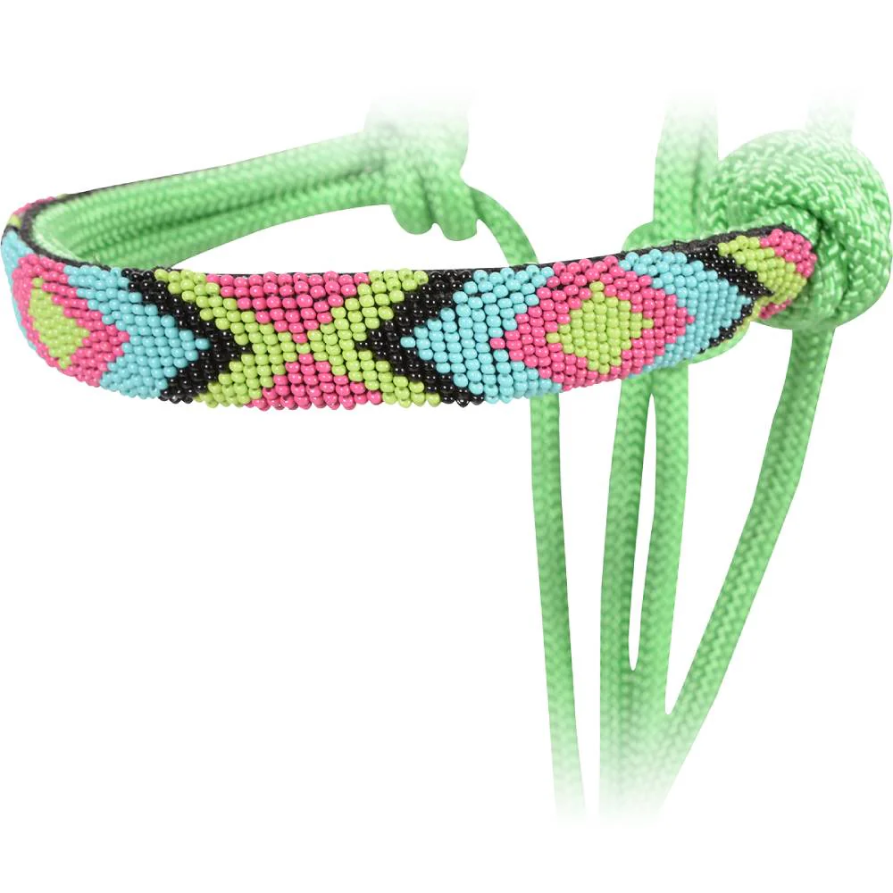 Cashel Beaded Rope Halter w/Lead - Image 6
