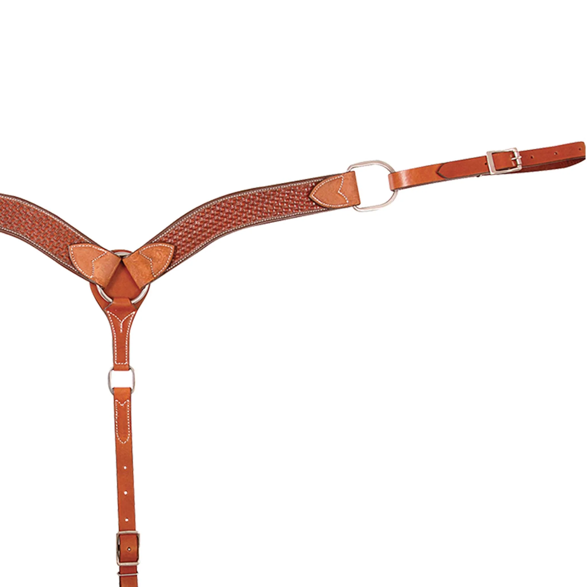 Cashel 2" Basket Stamped Breast Collar - Image 2