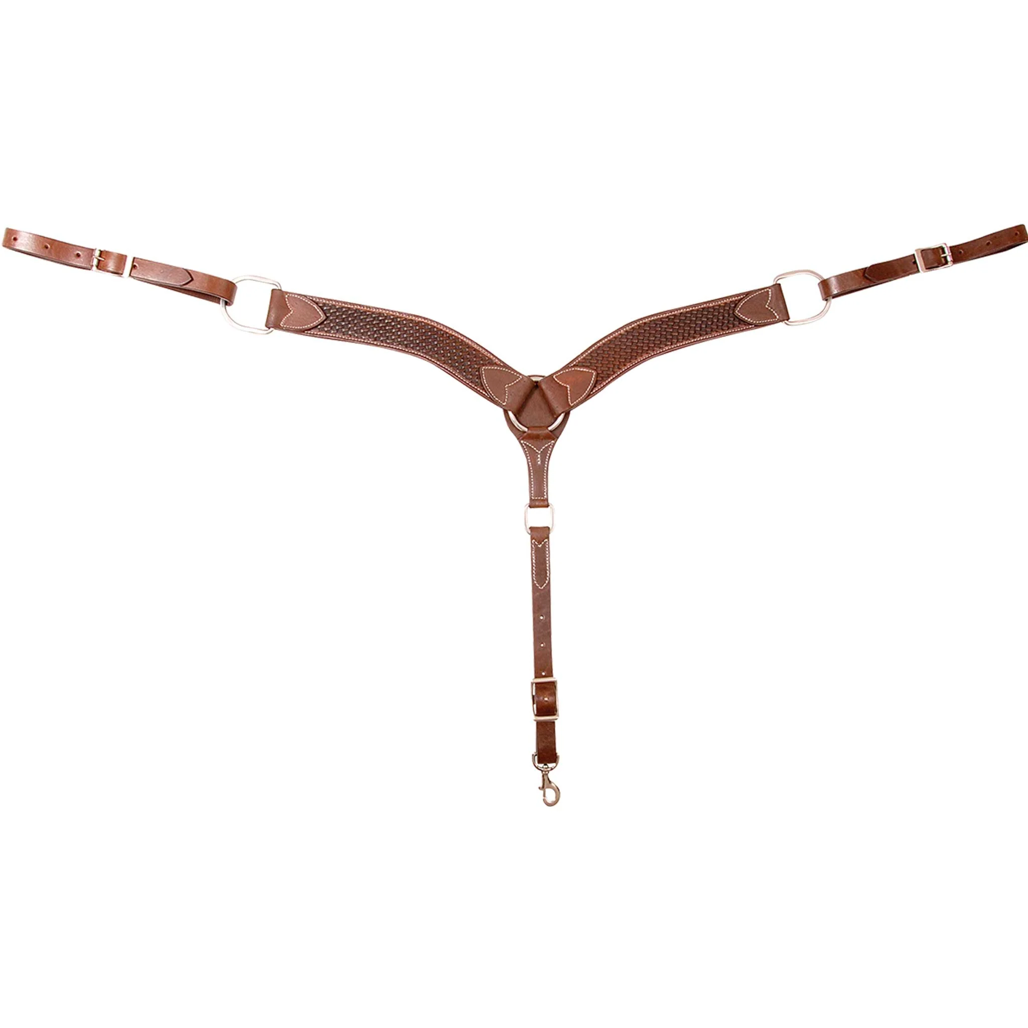 Cashel 2" Basket Stamped Breast Collar - Image 3