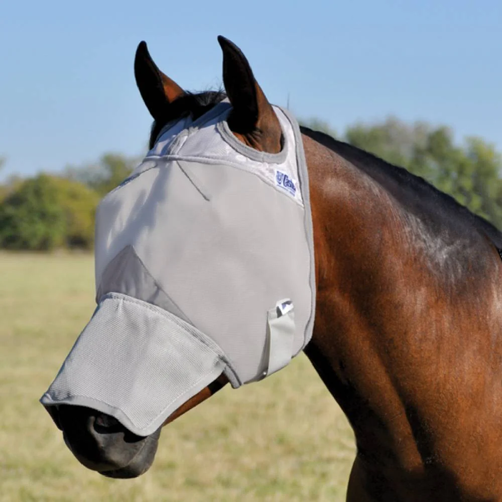 Cashel Crusader Fly Mask Long Nose