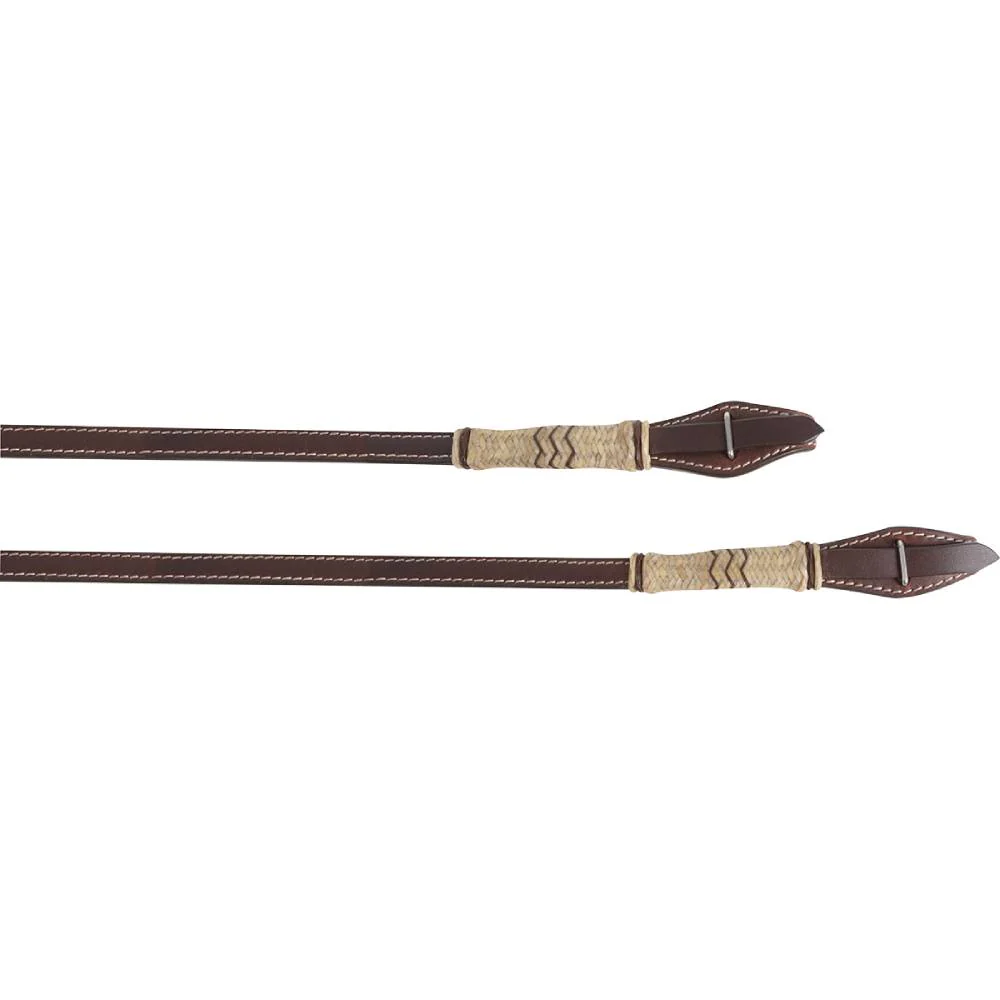 Cashel Rawhide Braided Split Reins - Image 2