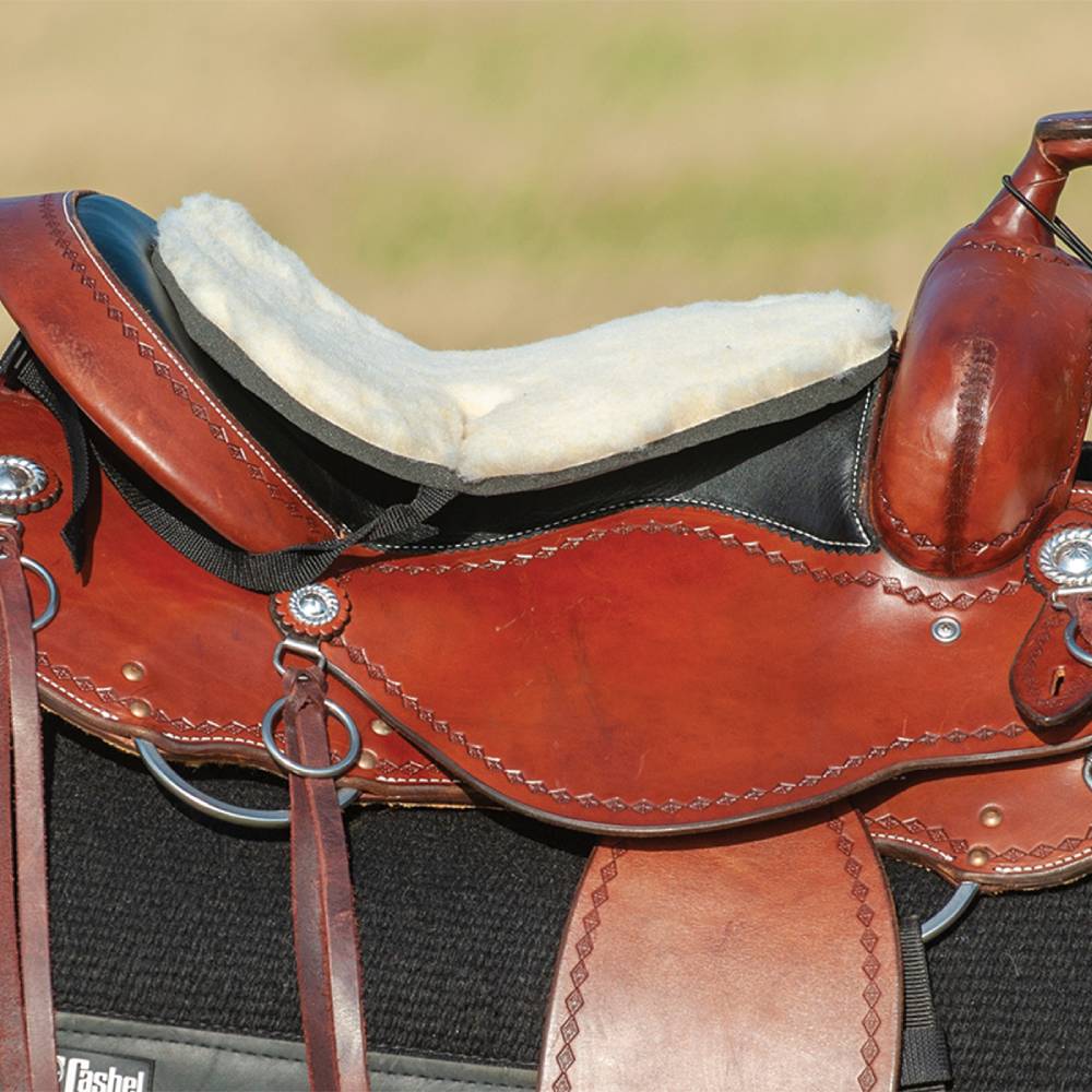Cashel Western Long Fleece Tush Cushion - Image 2