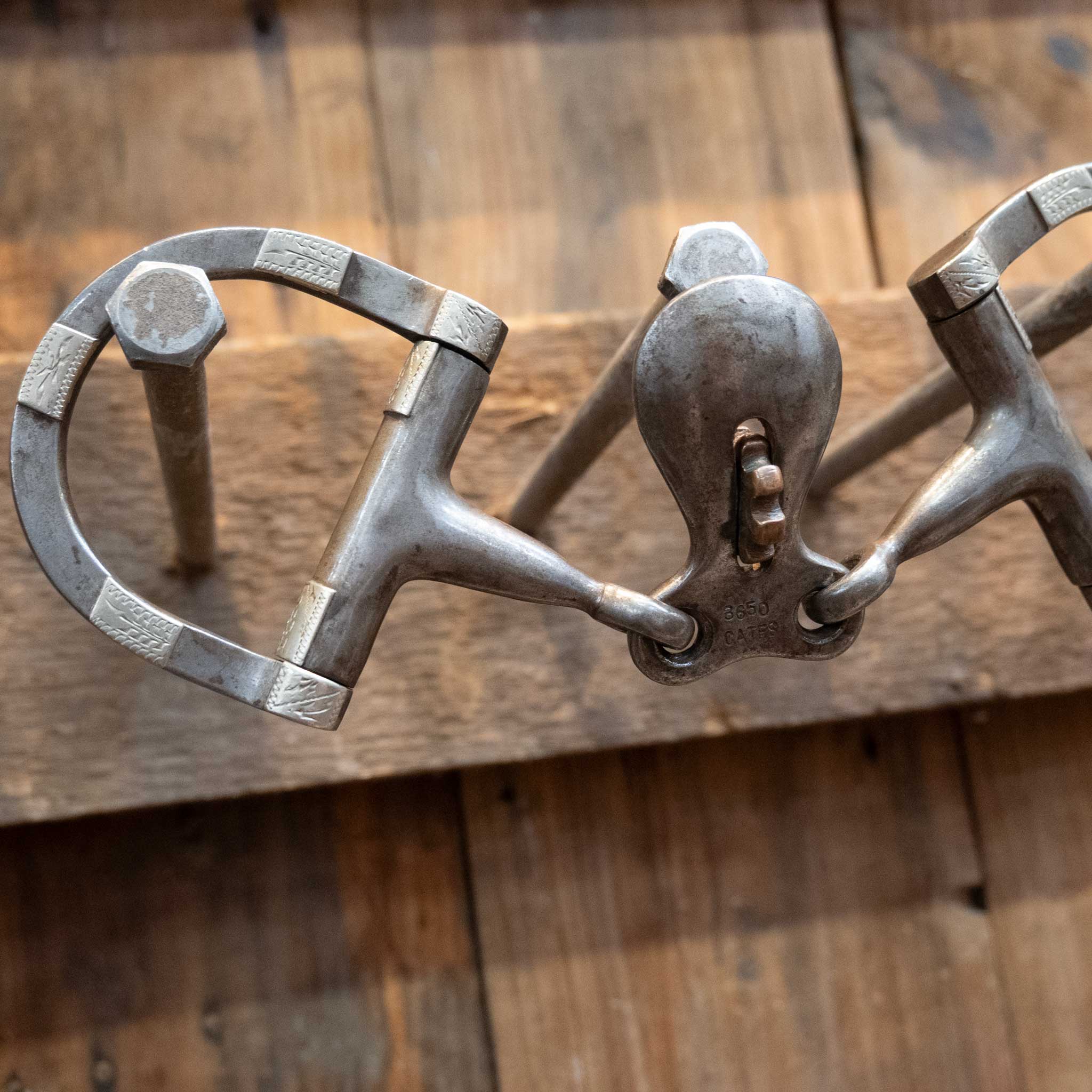 CATES #3650 Silver Mounted D-Ring Snaffle - Image 2
