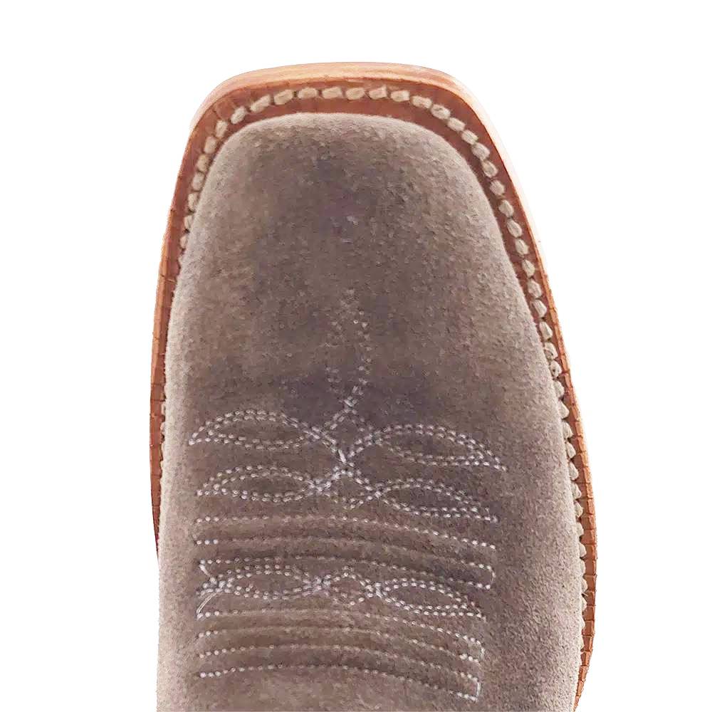 R. Watson Women's Charcoal Roughout Cutter Toe Boot - Image 4