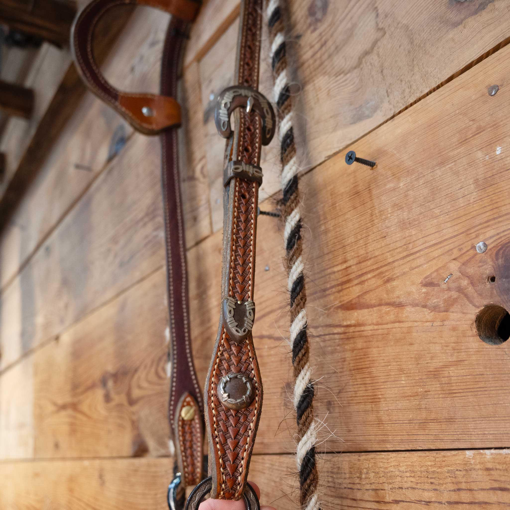 JT Silversmith Copper Hooded Port Bridle Rig - Image 4