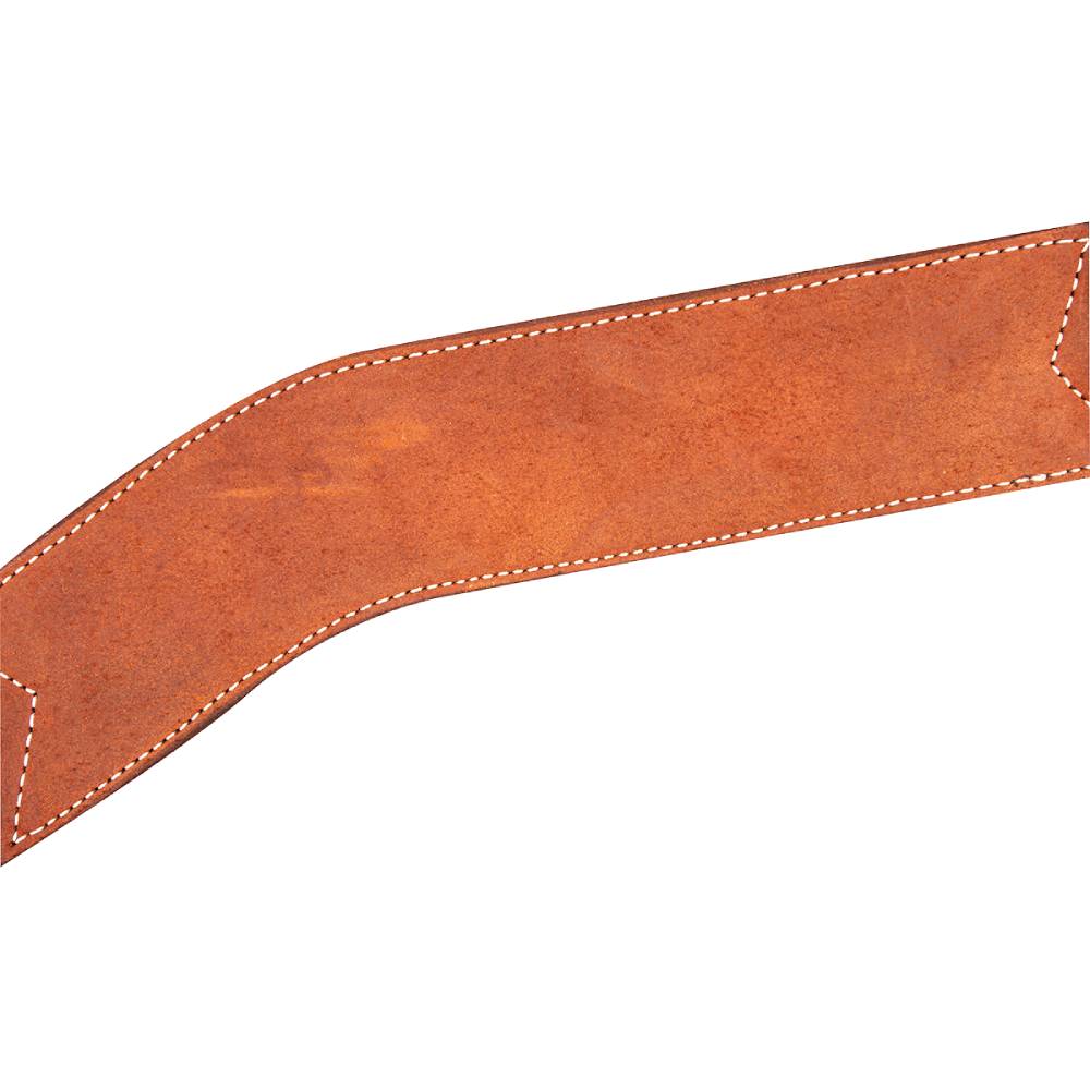 Martin Saddlery 2-3/4" Chestnut Roughout Breast Collar - Image 3