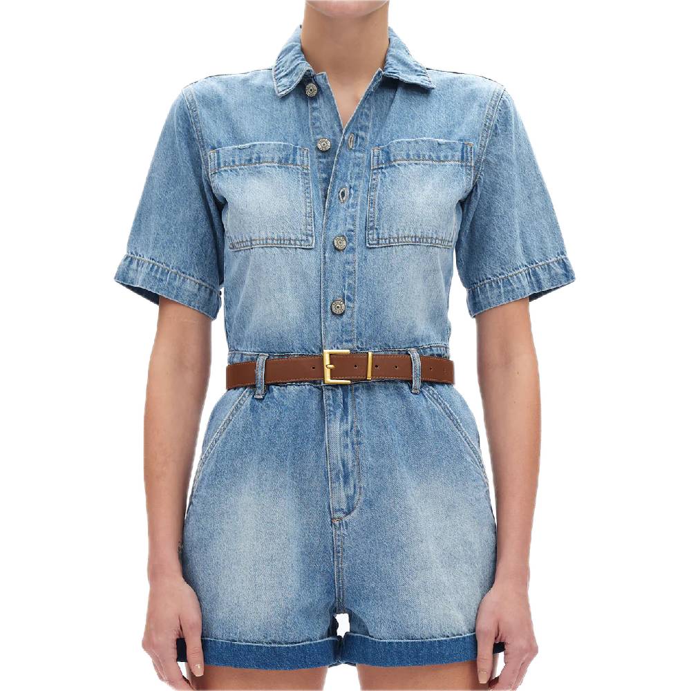 Bayeas Chloe Denim Romper