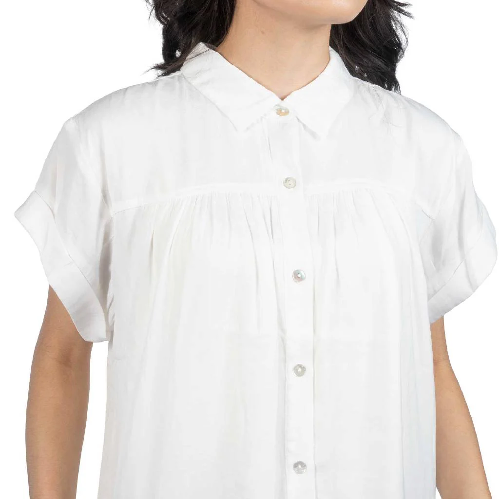 Dylan Chloe White Shirt - Image 2